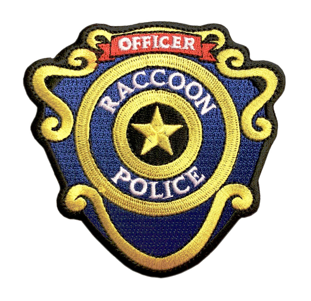 Miltacusa Resident Evil Raccoon Police Officer Patch 35 Inch Iron On Miltacusa 9625