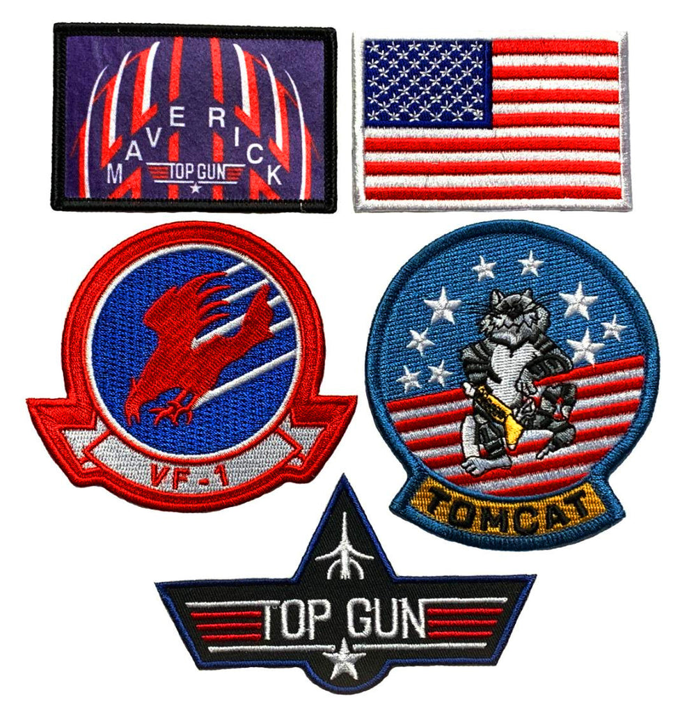 Top Gun Patches Printable - Customize and Print