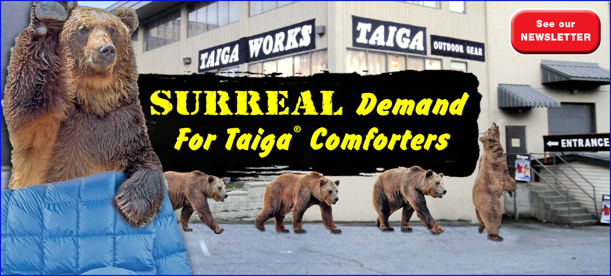 Newsletter 2020 issue 18 | Taiga Works.com Outdoor Gear Vancouver Canada