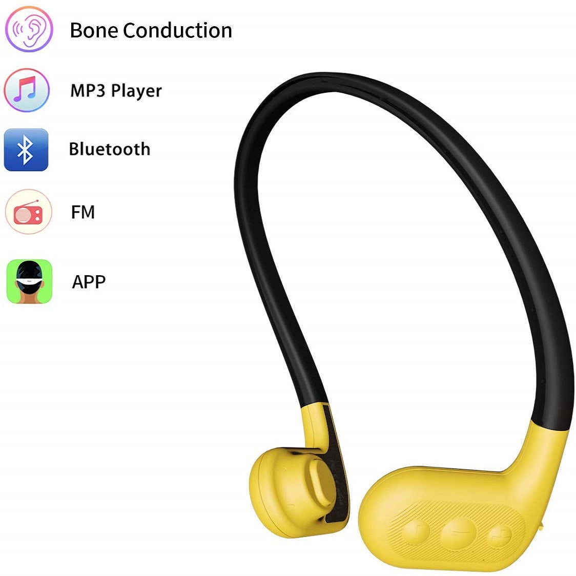 REMAX P2 Clip-on Earphones Bone Conduction Bluetooth 5.3 Wireless
