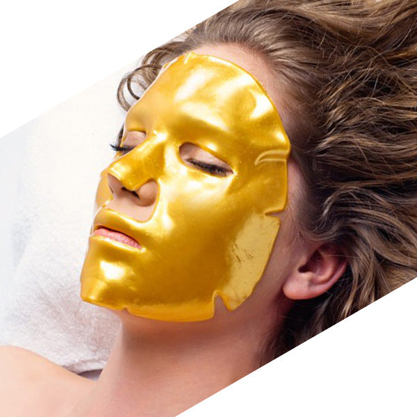 Gold collagen facial