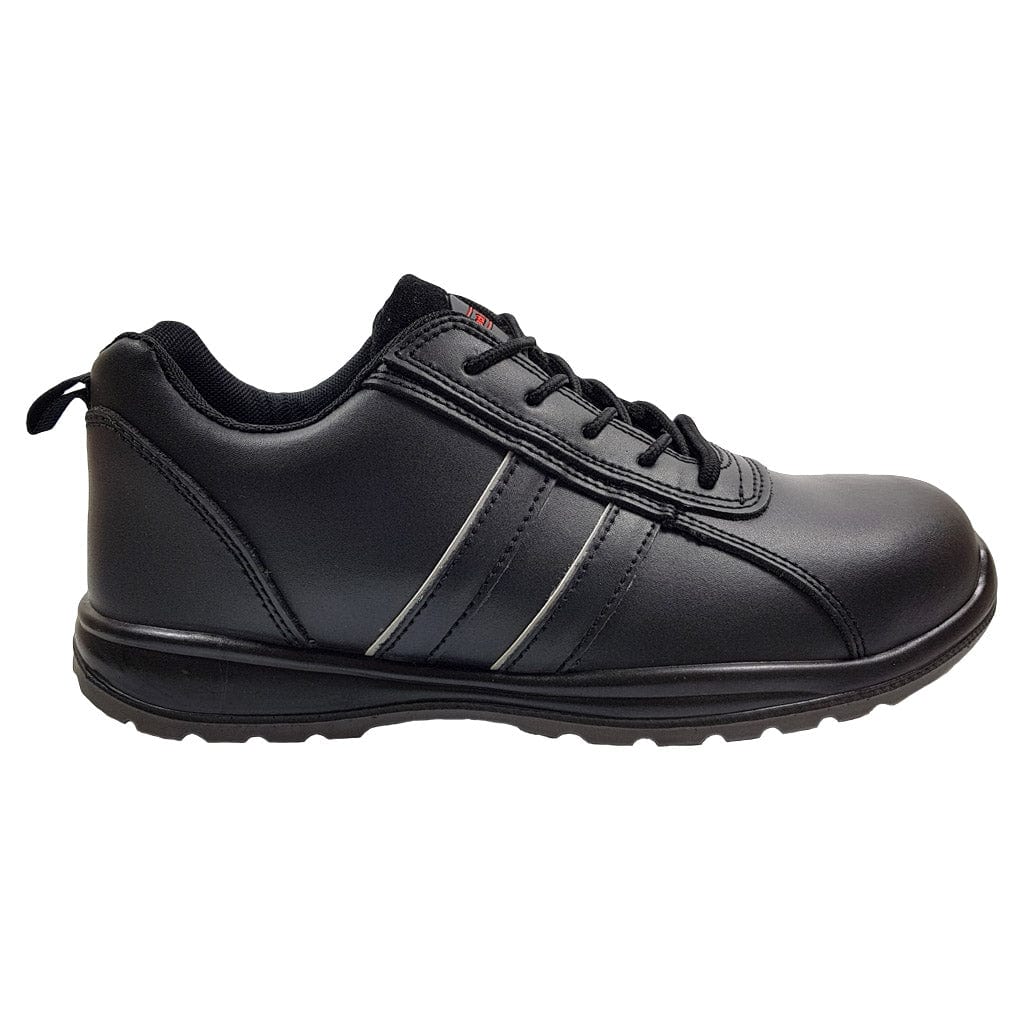 leather work trainers