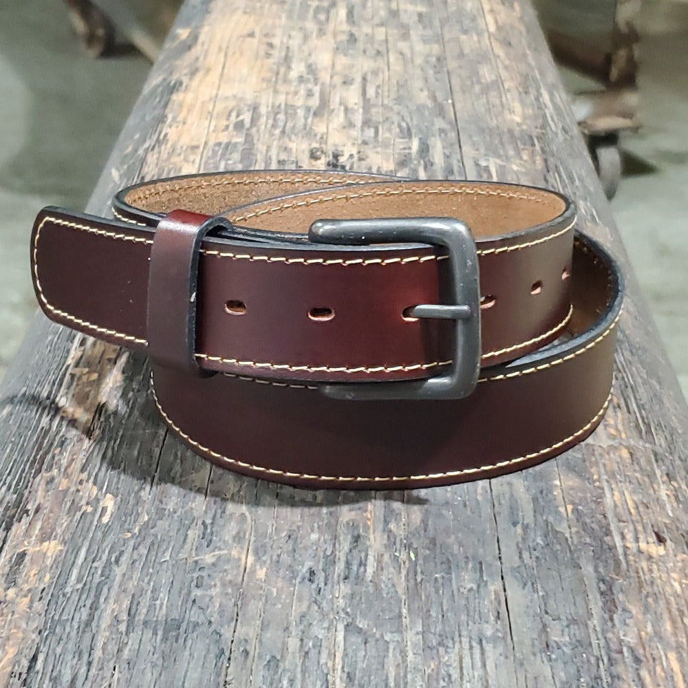 The Grizzly Leather Belt | Made in USA | Full Grain Leather Belt