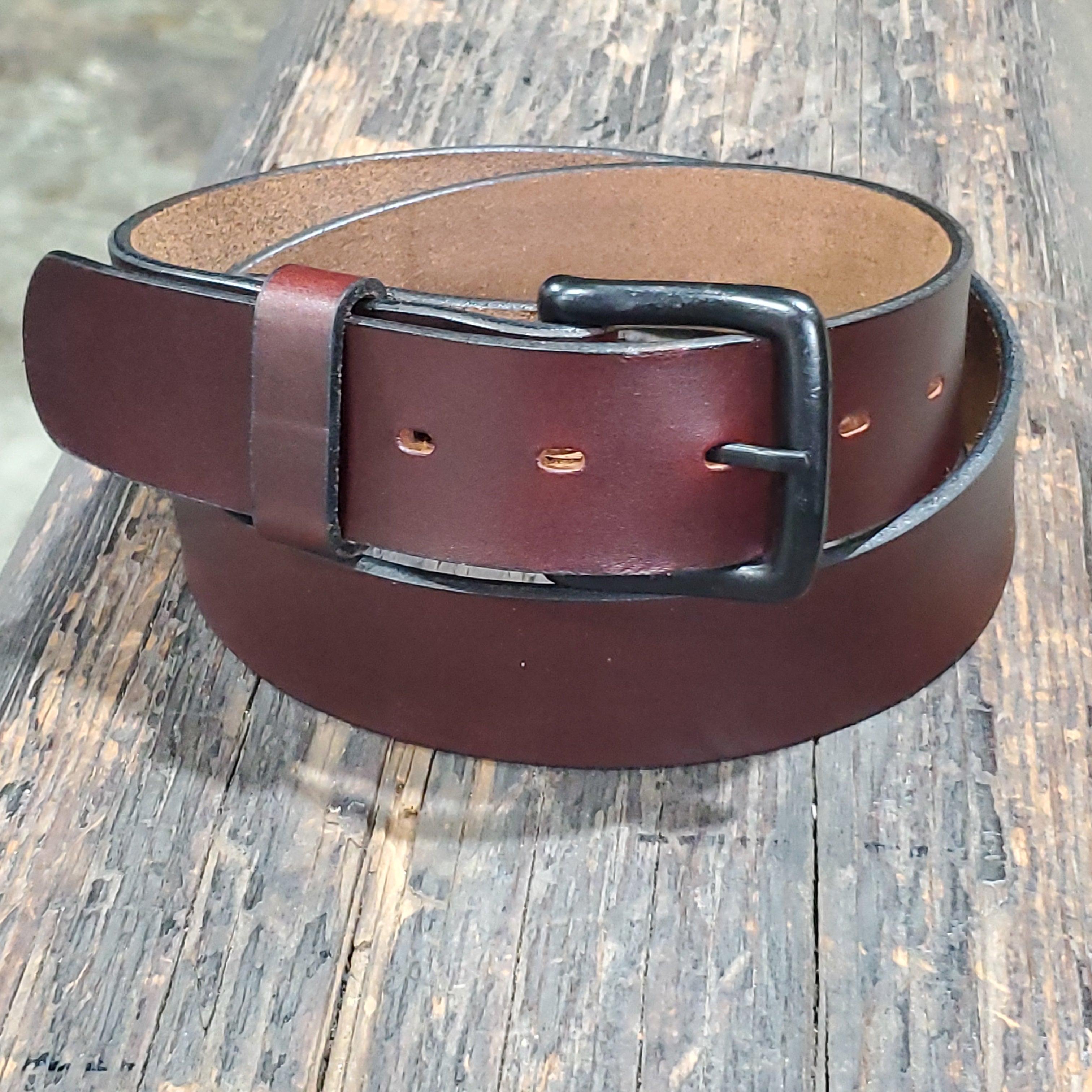 Naked Grizzly | MADE IN USA | Full Grain Leather | Men's Belt