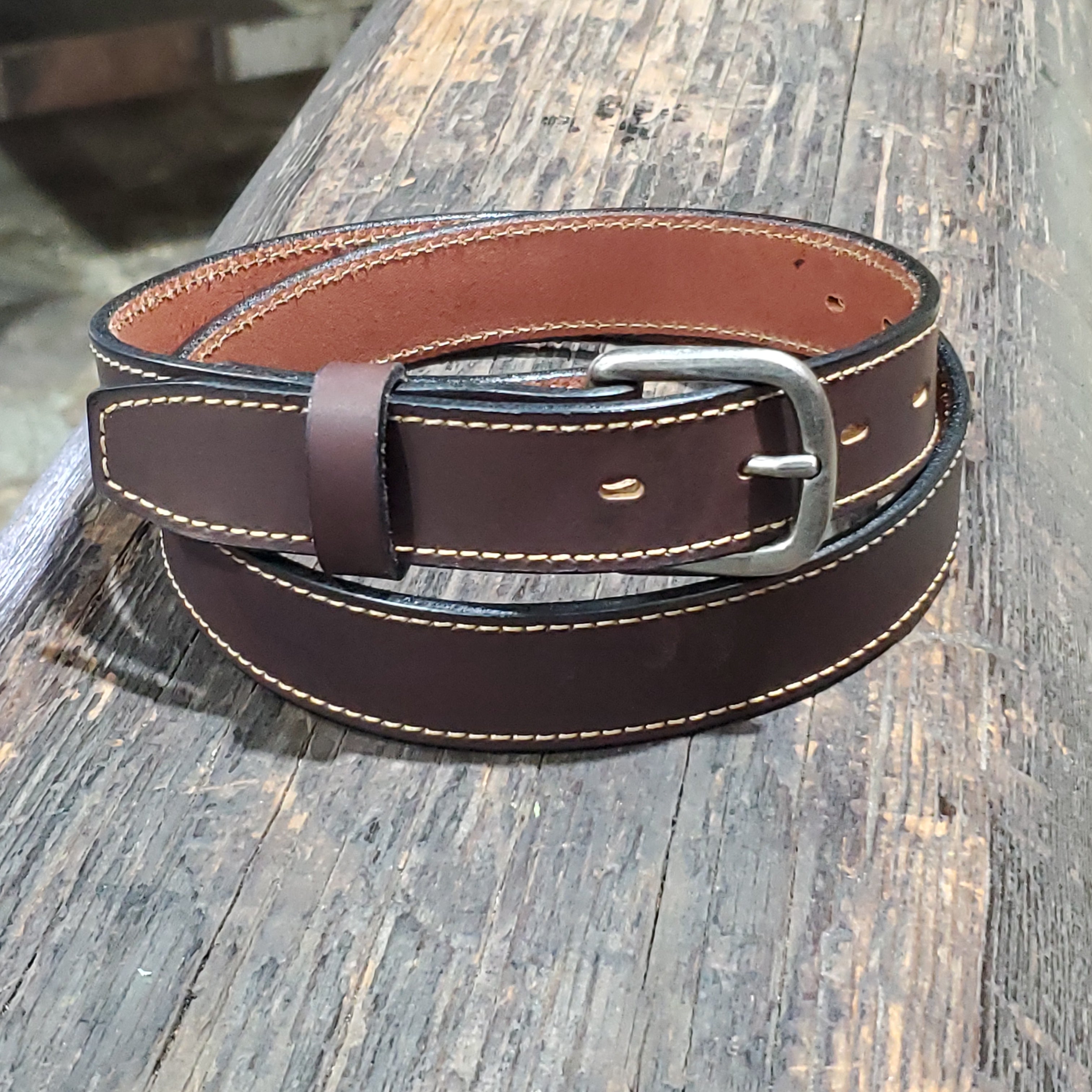 The Ridge Runner Slim | MADE IN USA | Full Grain Leather | Men's Dress Belt