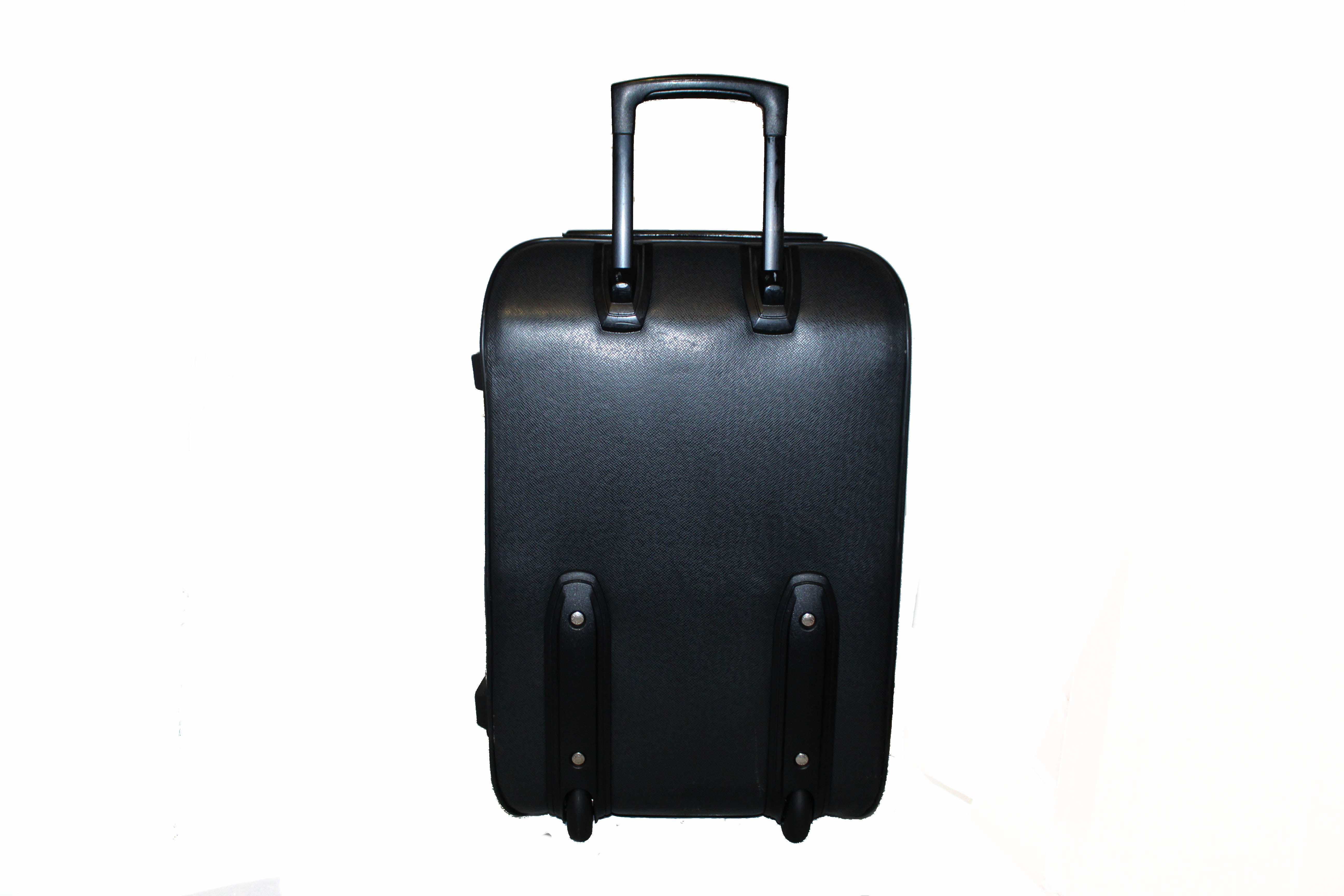 Authentic Louis Vuitton Black Taiga Leather Pegase 55 Luggage – Paris Station Shop