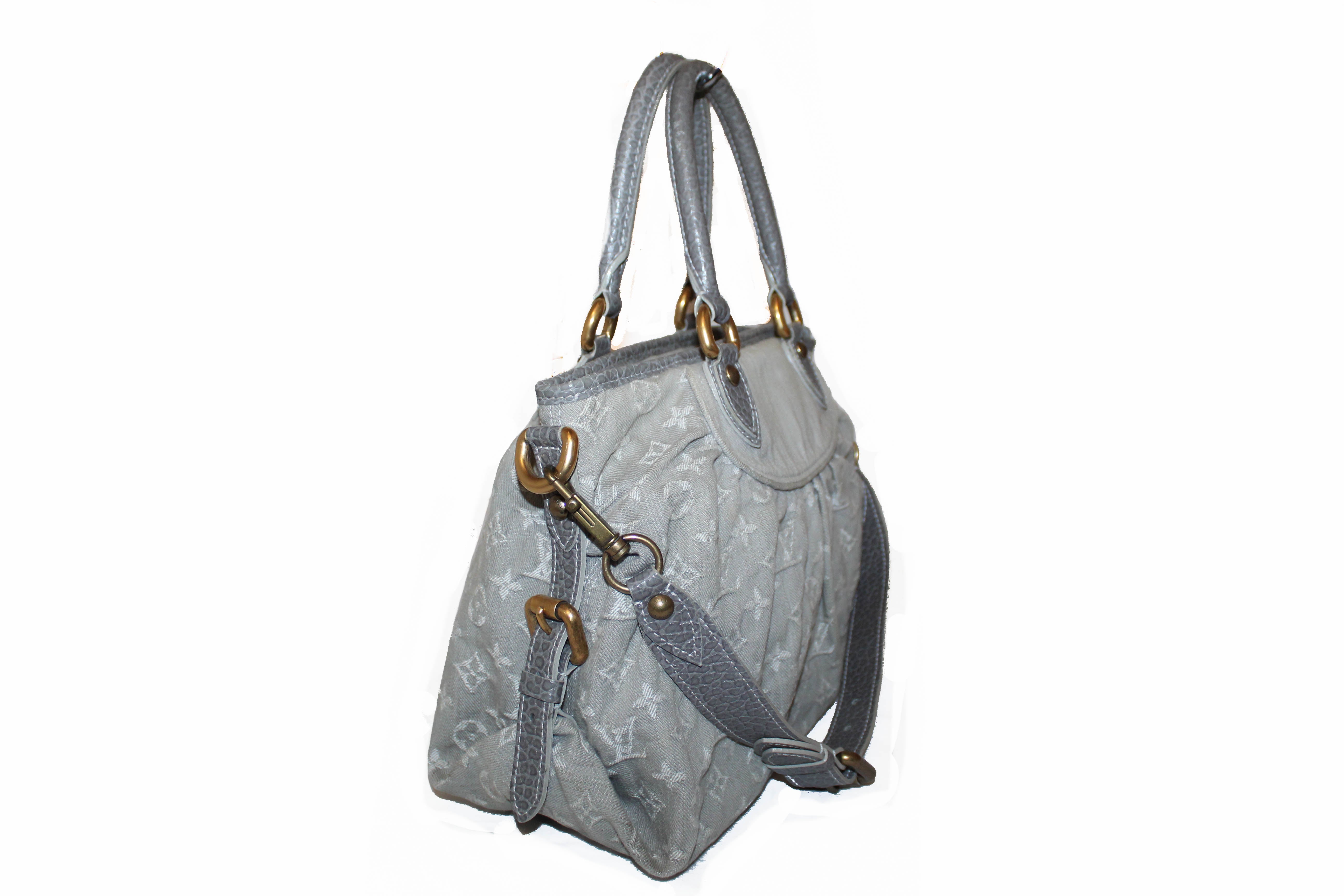 Louis Vuitton Vintage - Monogram Denim Neo Speedy Bag - Denim - Leather  Handbag - Luxury High Quality - Avvenice