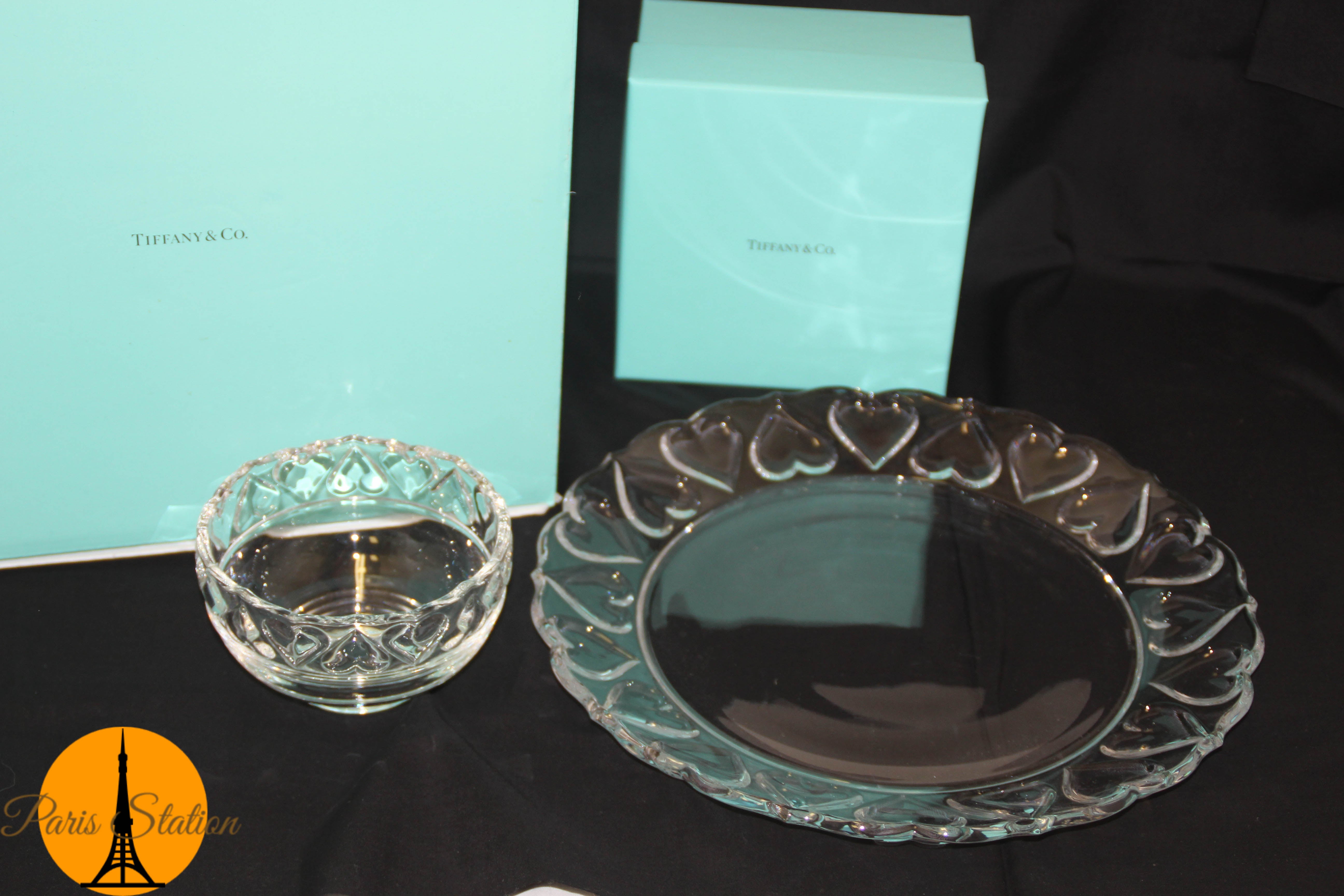 tiffany plate set