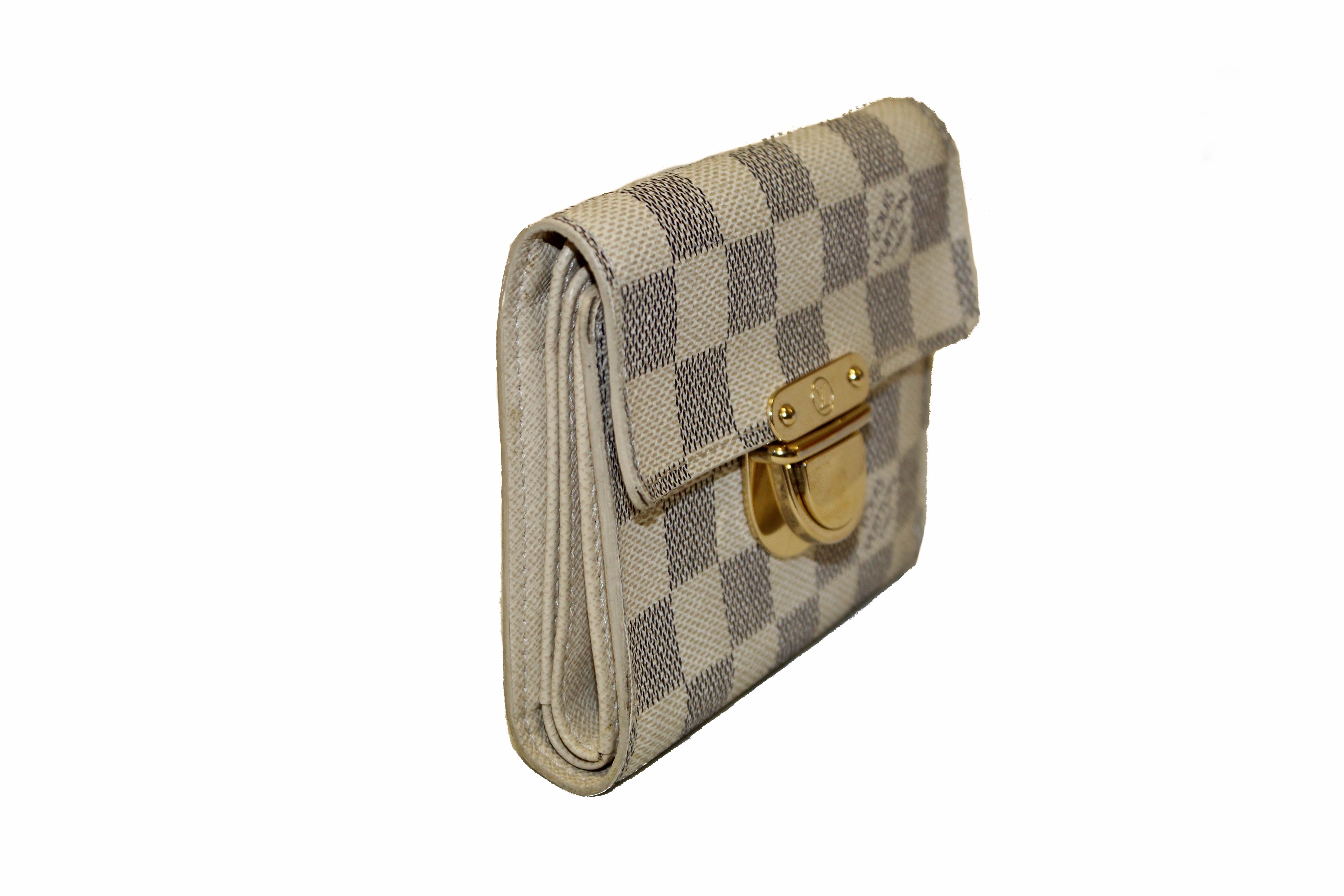 Louis Vuitton Damier Azur Articles de Voyage Insolite Wallet