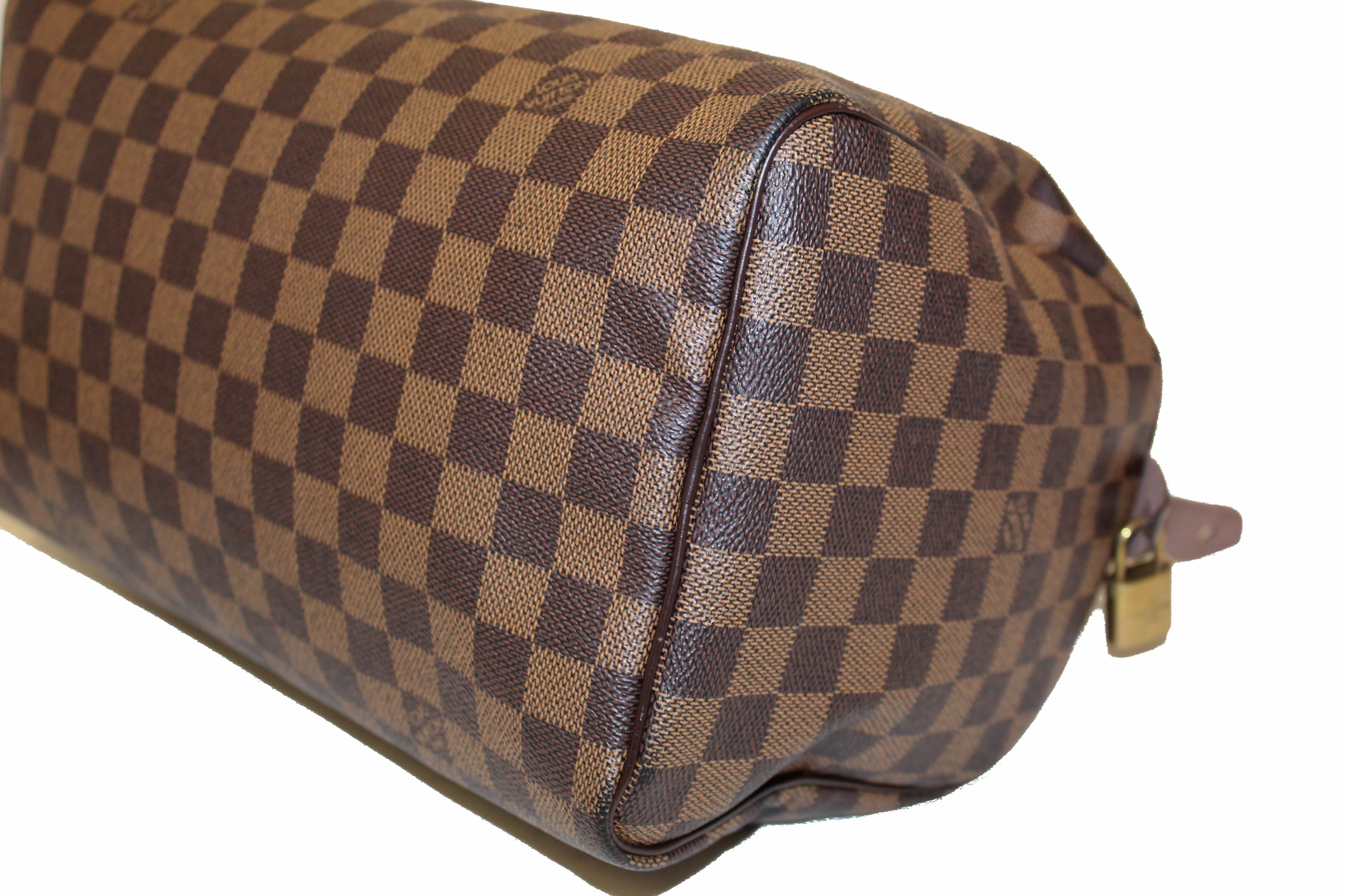 Authentic Louis Vuitton Damier Ebene Speedy 30 Handbag – Paris Station Shop