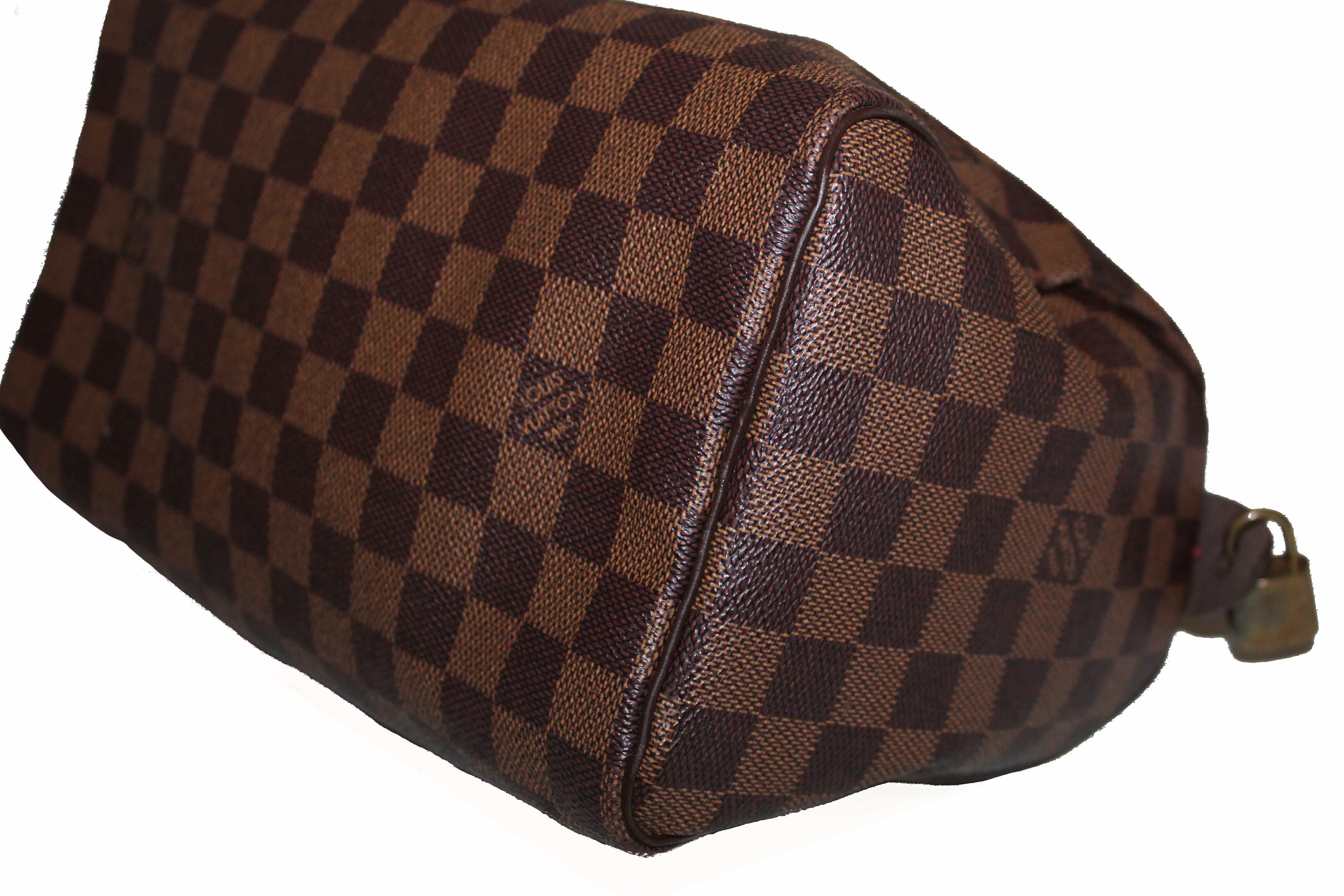 Authentic Louis Vuitton Damier Ebene Speedy 25 Hand Bag – Paris Station Shop