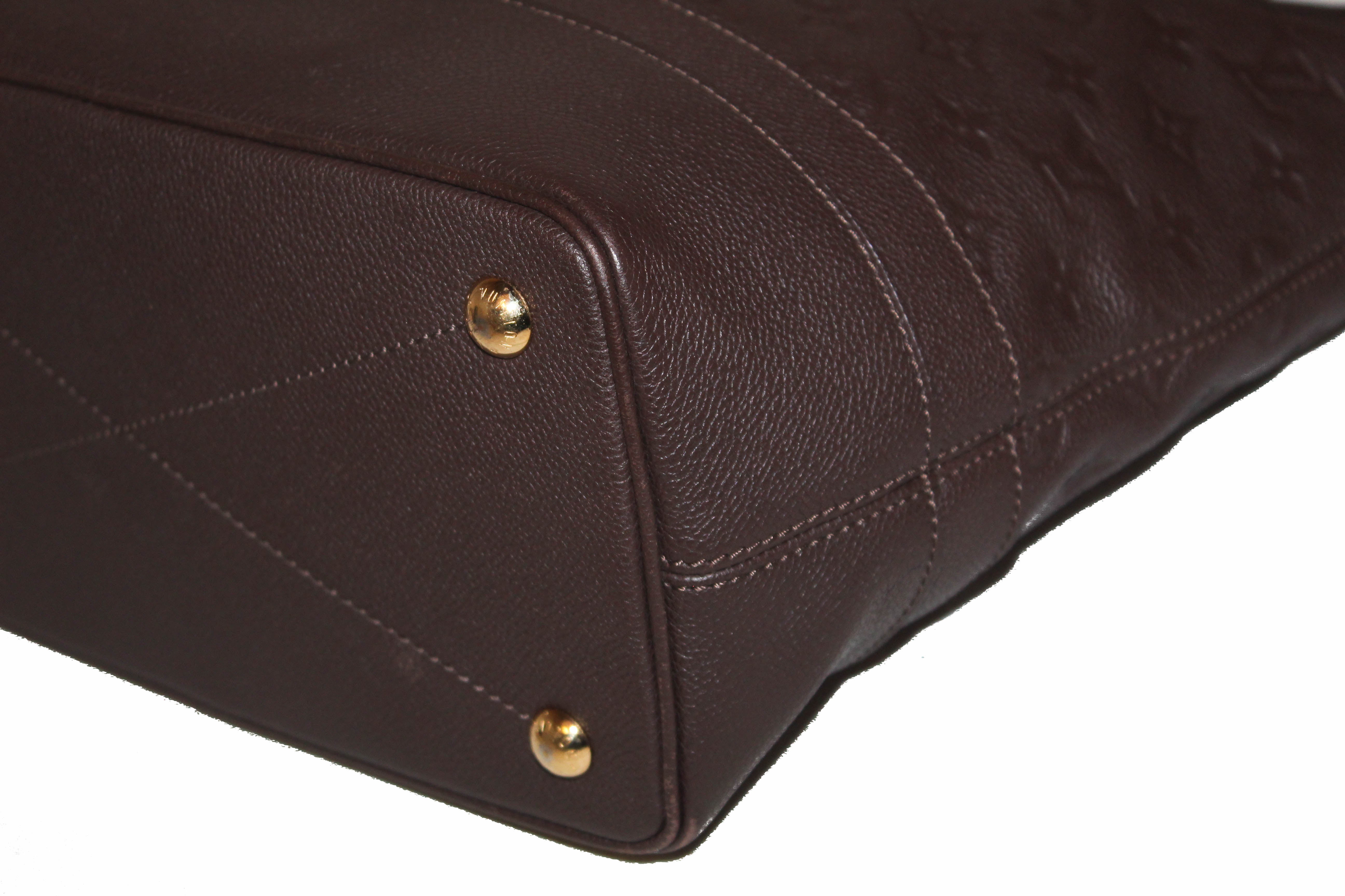 Louis Vuitton Citadine PM M40556 Monogram Empreinte Leather Tote Bag Orient