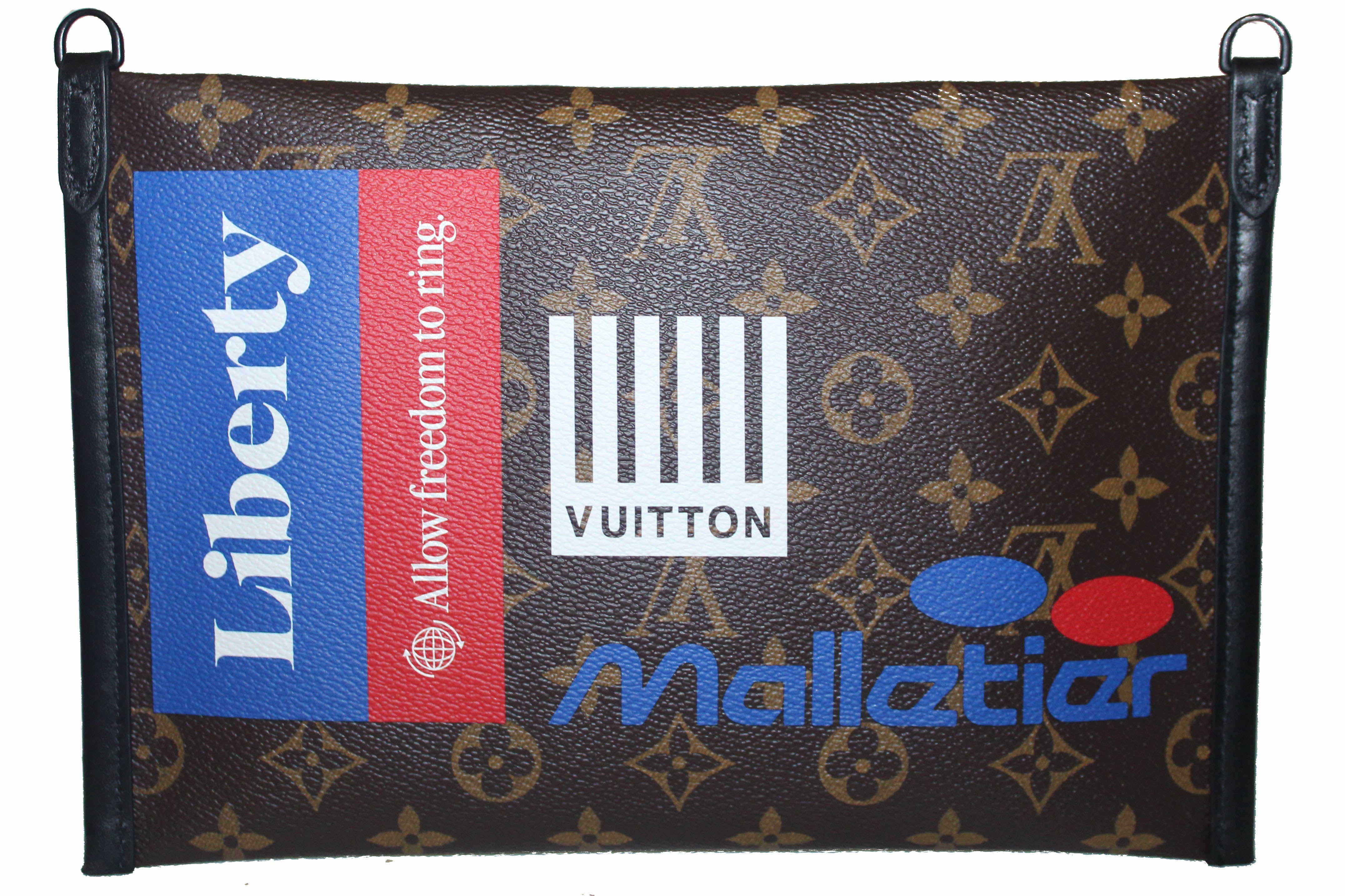Authentic Louis Vuitton Monogram Flat Messenger Bag – Paris Station Shop