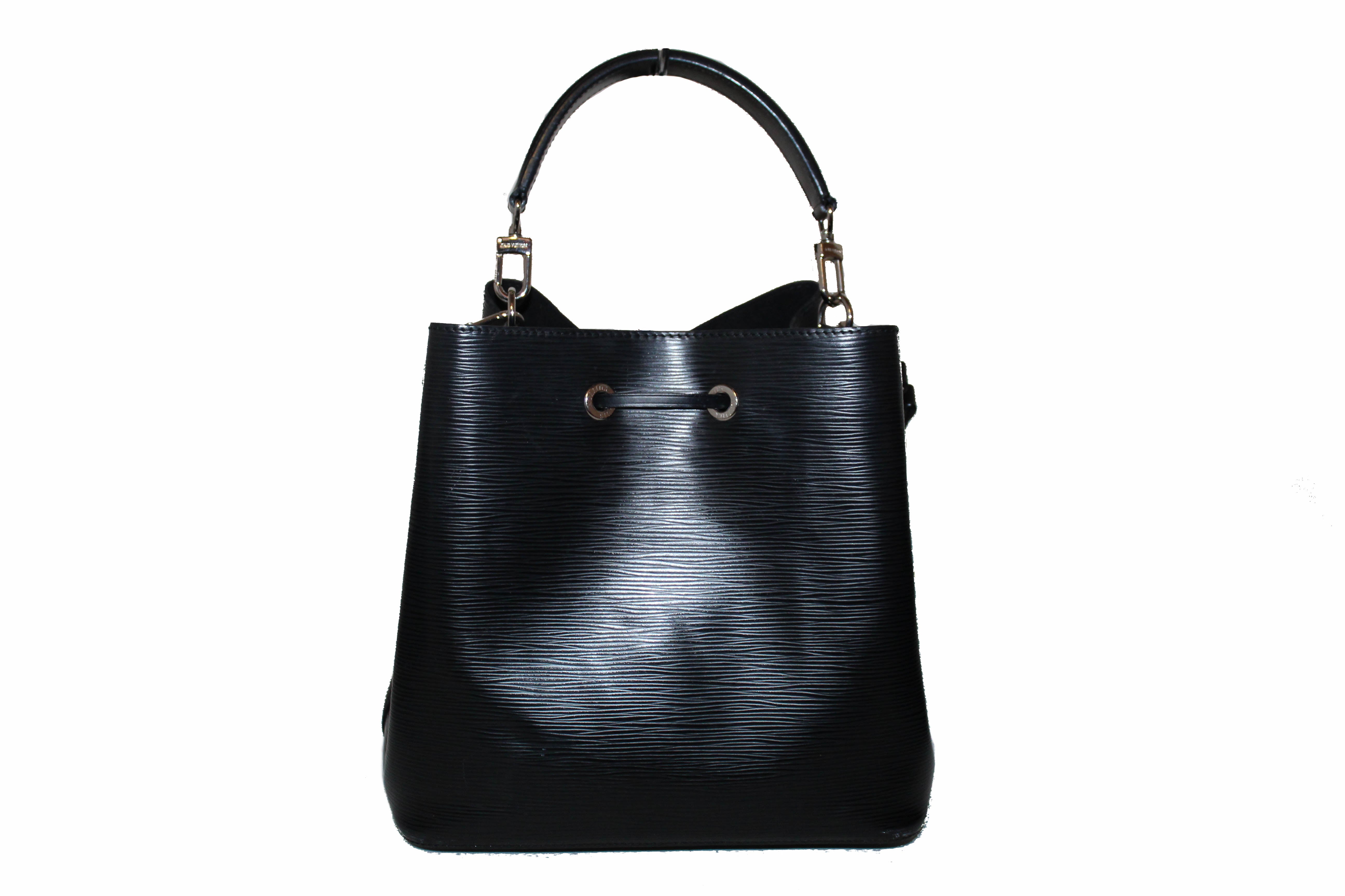 Authentic Louis Vuitton Black Epi Leather NeoNoe MM Bag – Paris Station Shop