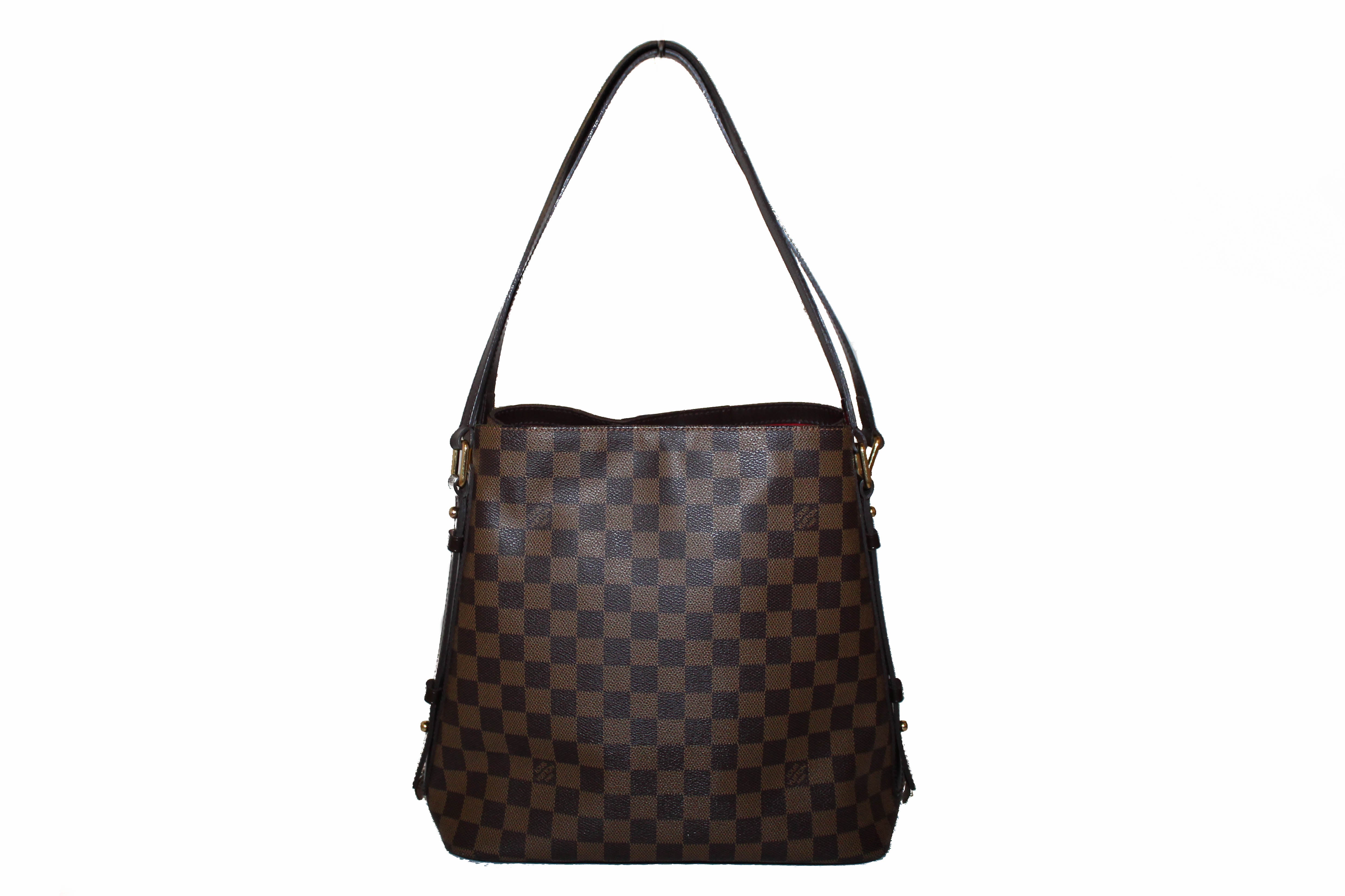 LOUIS VUITTON 2001 Damier Top Handle Bag Mini Vintage - Chelsea