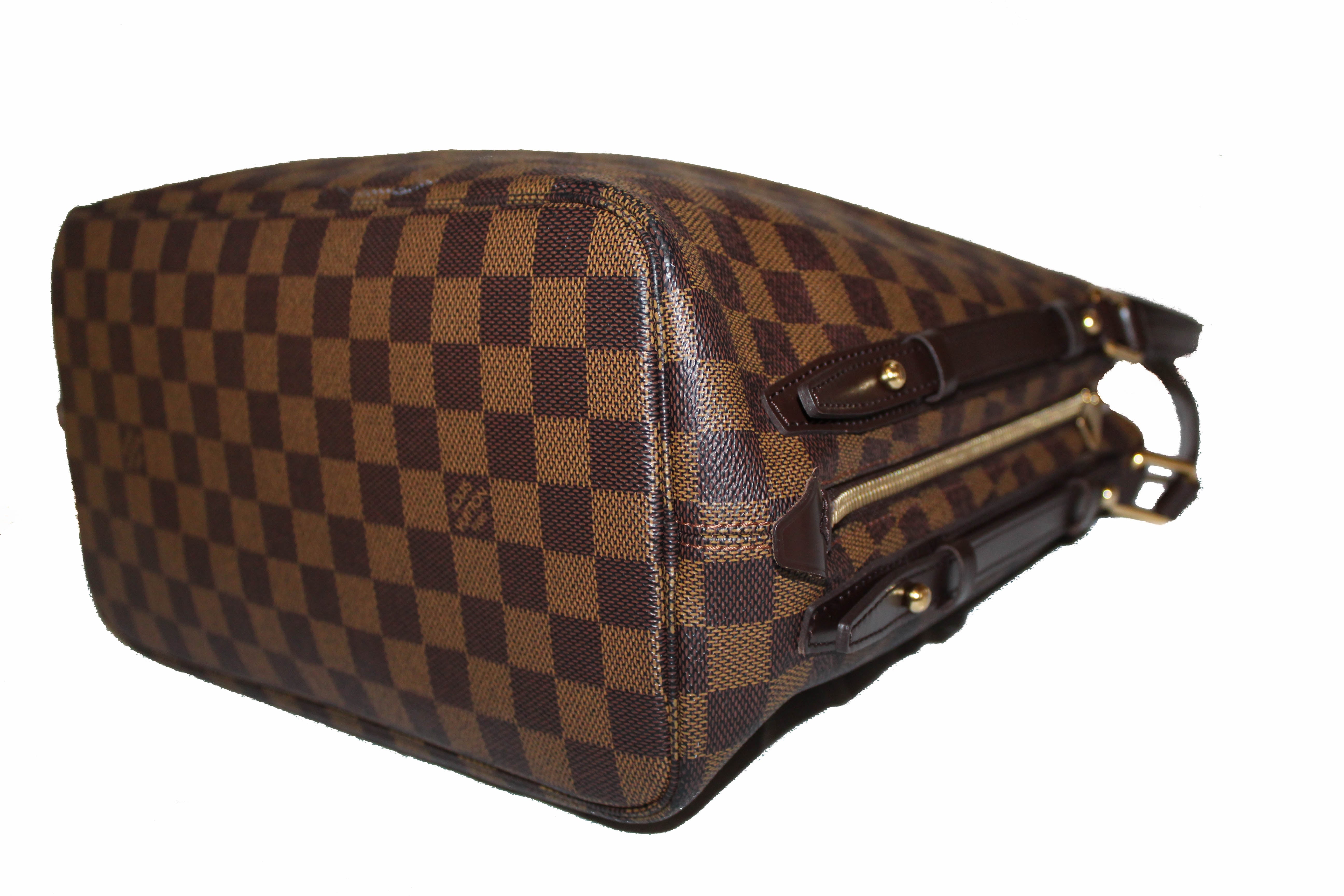 Louis Vuitton Damier Ebene Canvas and Leather Cabas Rivington GM Bag Louis  Vuitton