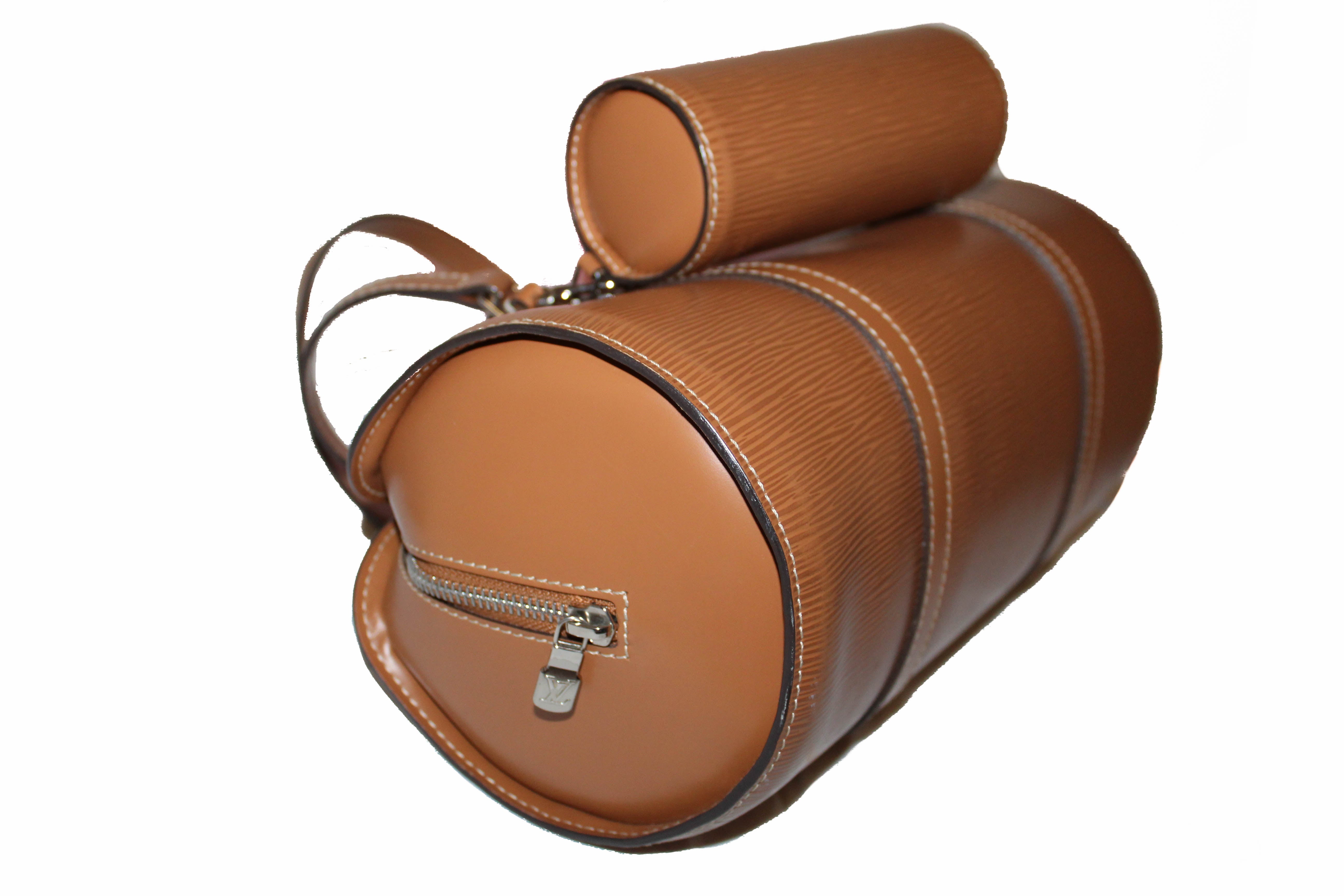 Louis Vuitton Orange Epi Leather Soufflot Shoulder Bag at 1stDibs