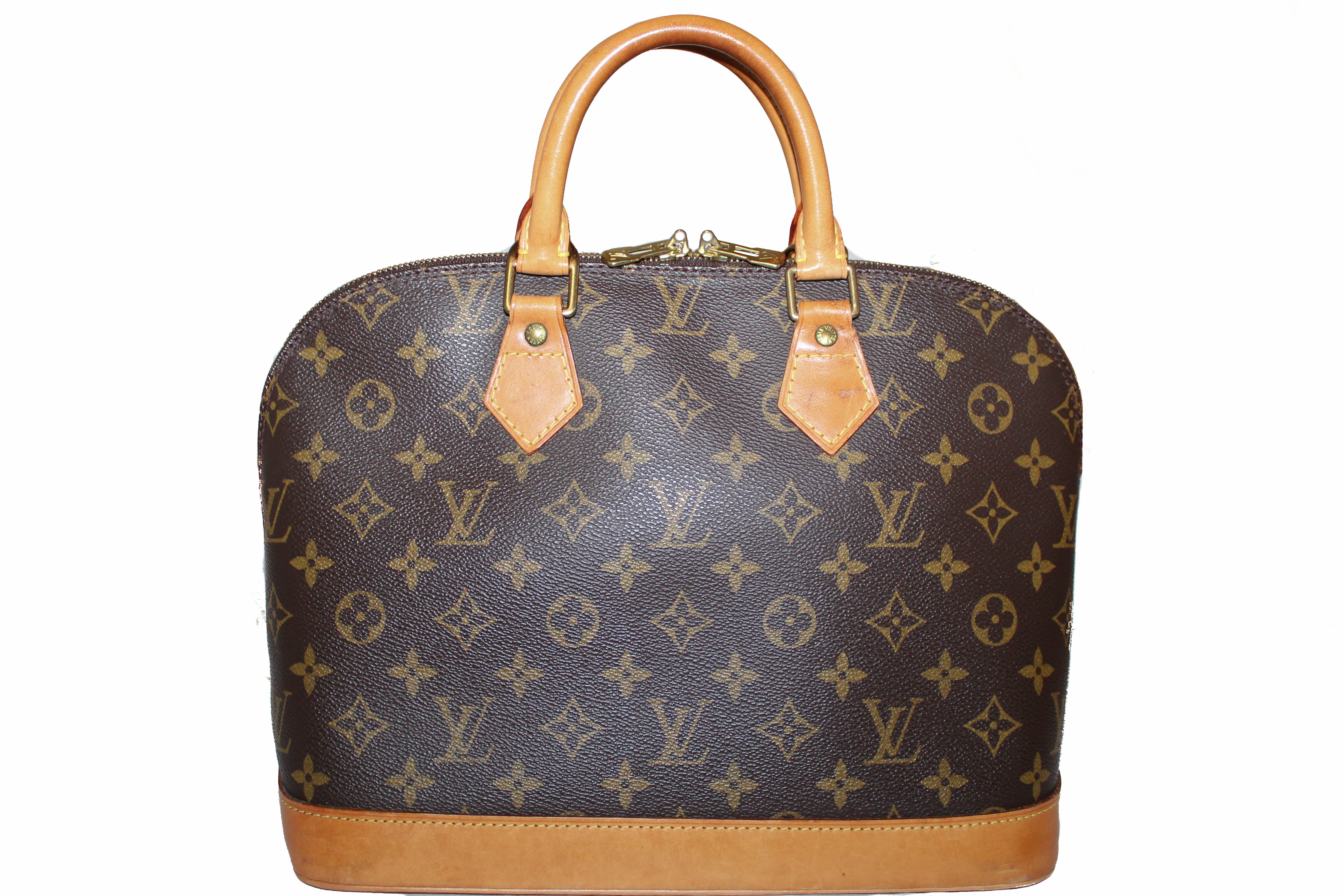 Authentic Louis Vuitton Classic Monogram Alma PM Handbag – Paris Station Shop