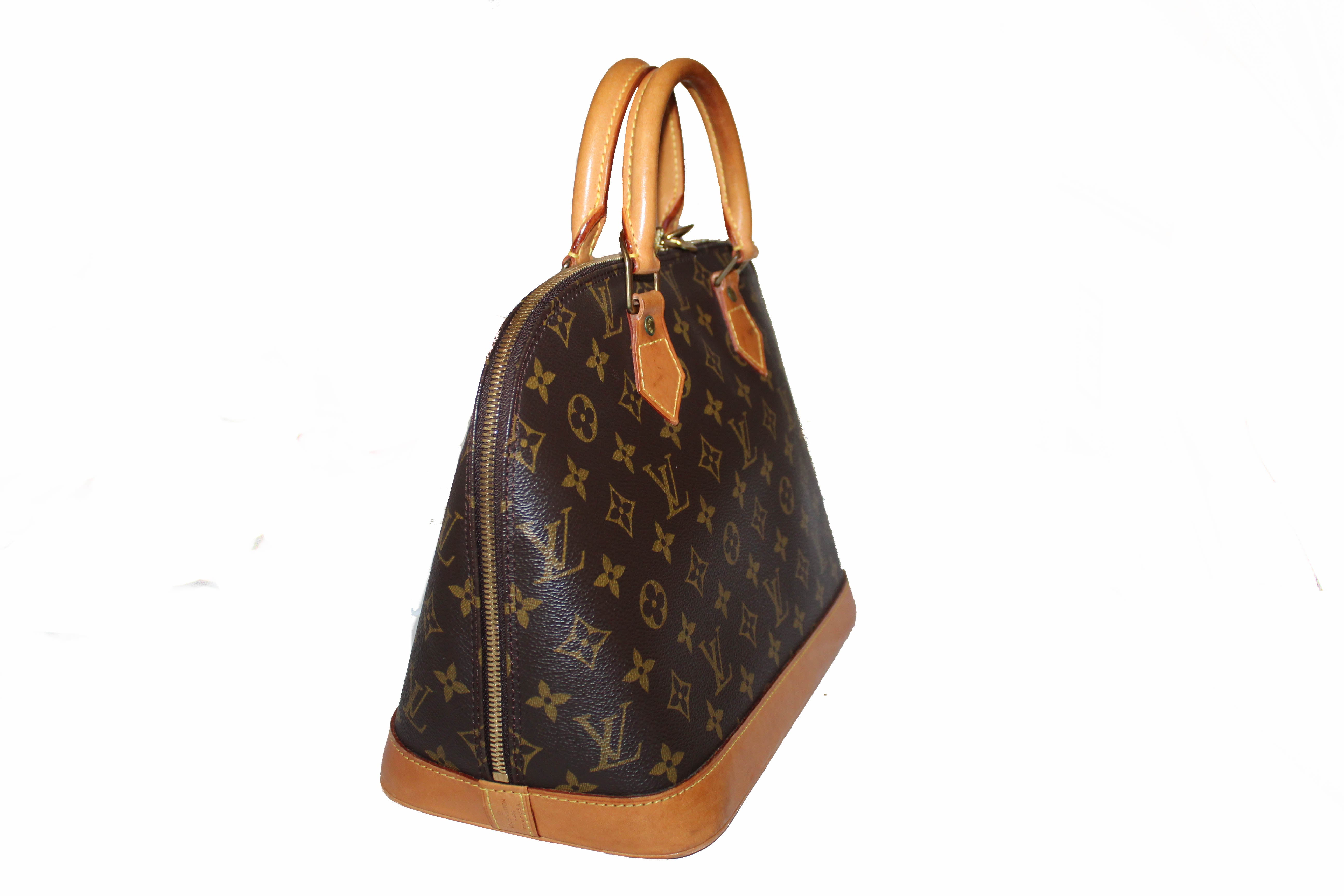 How To Clean And Care Your Louis Vuitton Alma Bag in Monogram