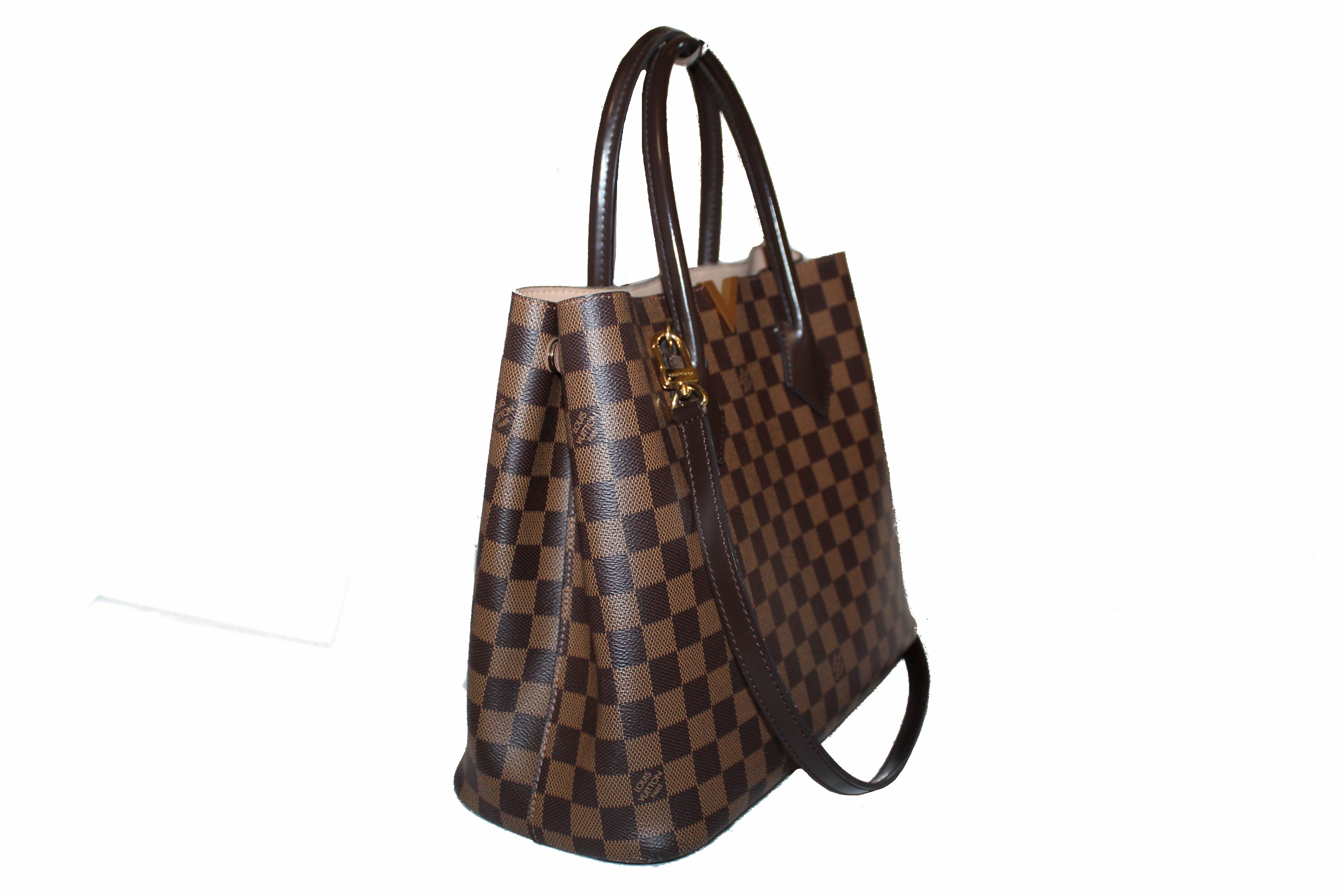 Authentic Louis Vuitton Damier Ebene Kensington Tote/Shoulder Bag – Paris Station Shop