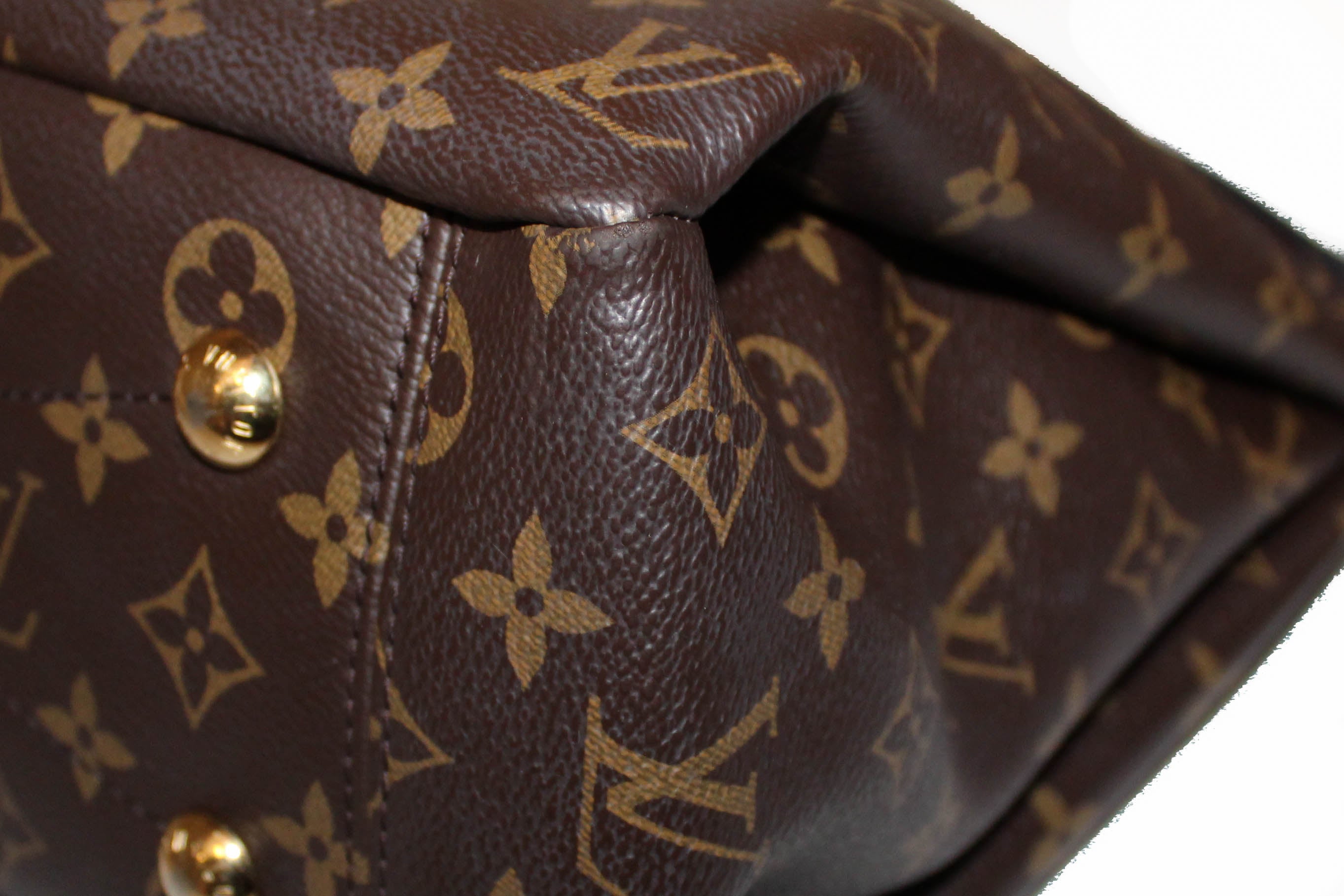 Authentic Louis Vuitton Monogram Noir Pallas Shopper Tote Shoulder Bag – Paris Station Shop