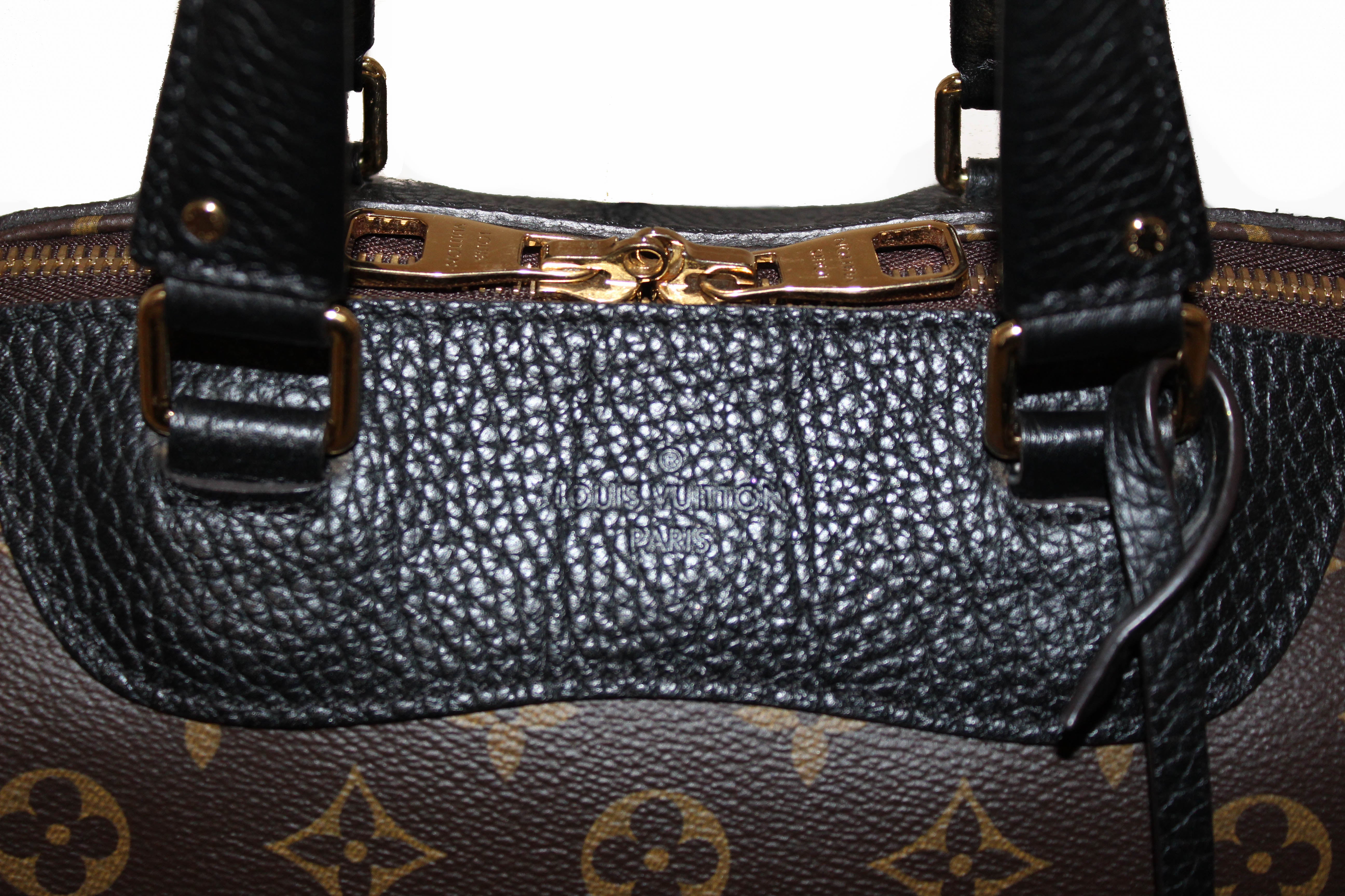 LOUIS VUITTON Monogram Retiro NM Black 195448