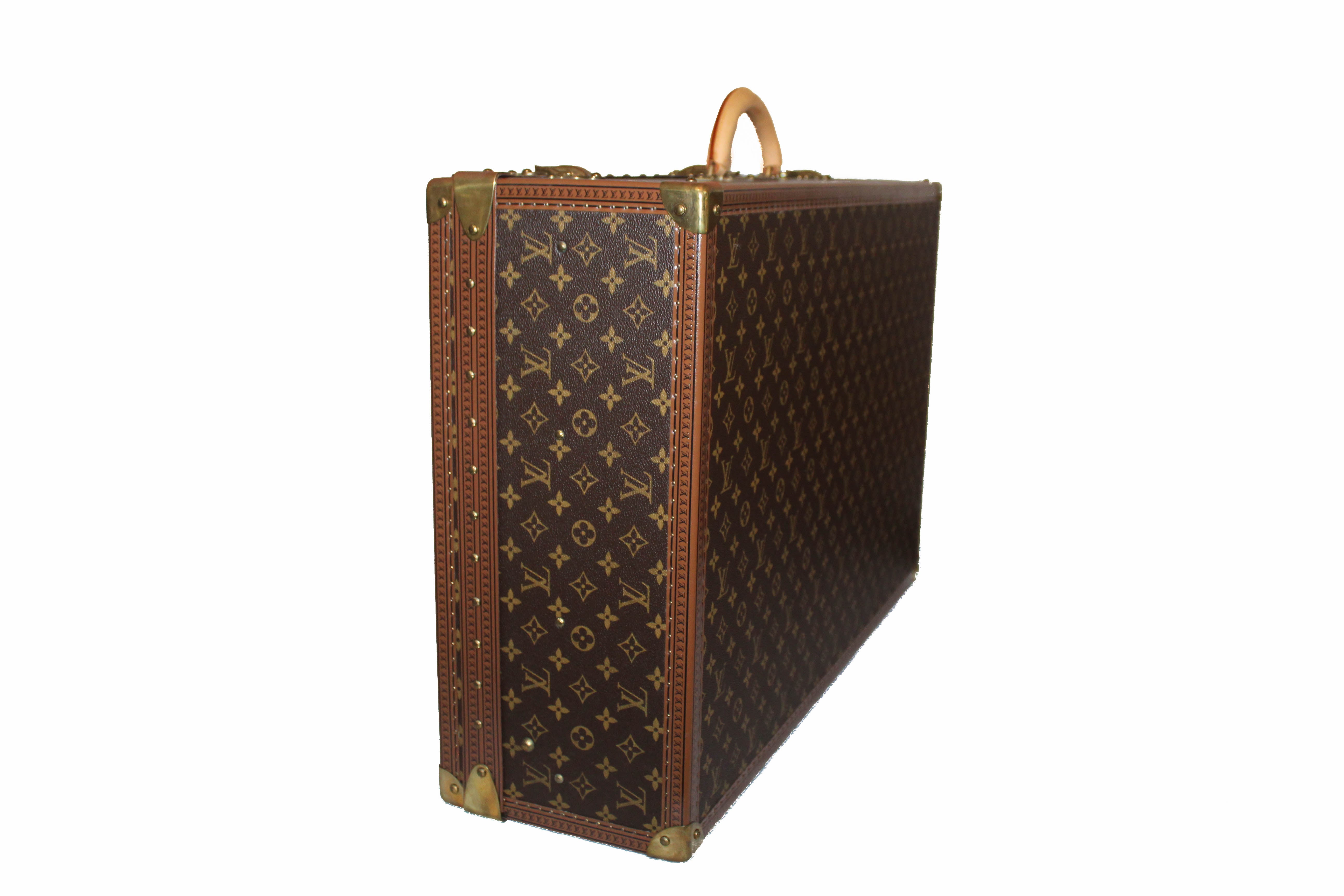 Læs sikkerhed mammal Authentic Louis Vuitton Monogram Alzer 75 Trunk Hard Case Suitcase – Paris  Station Shop