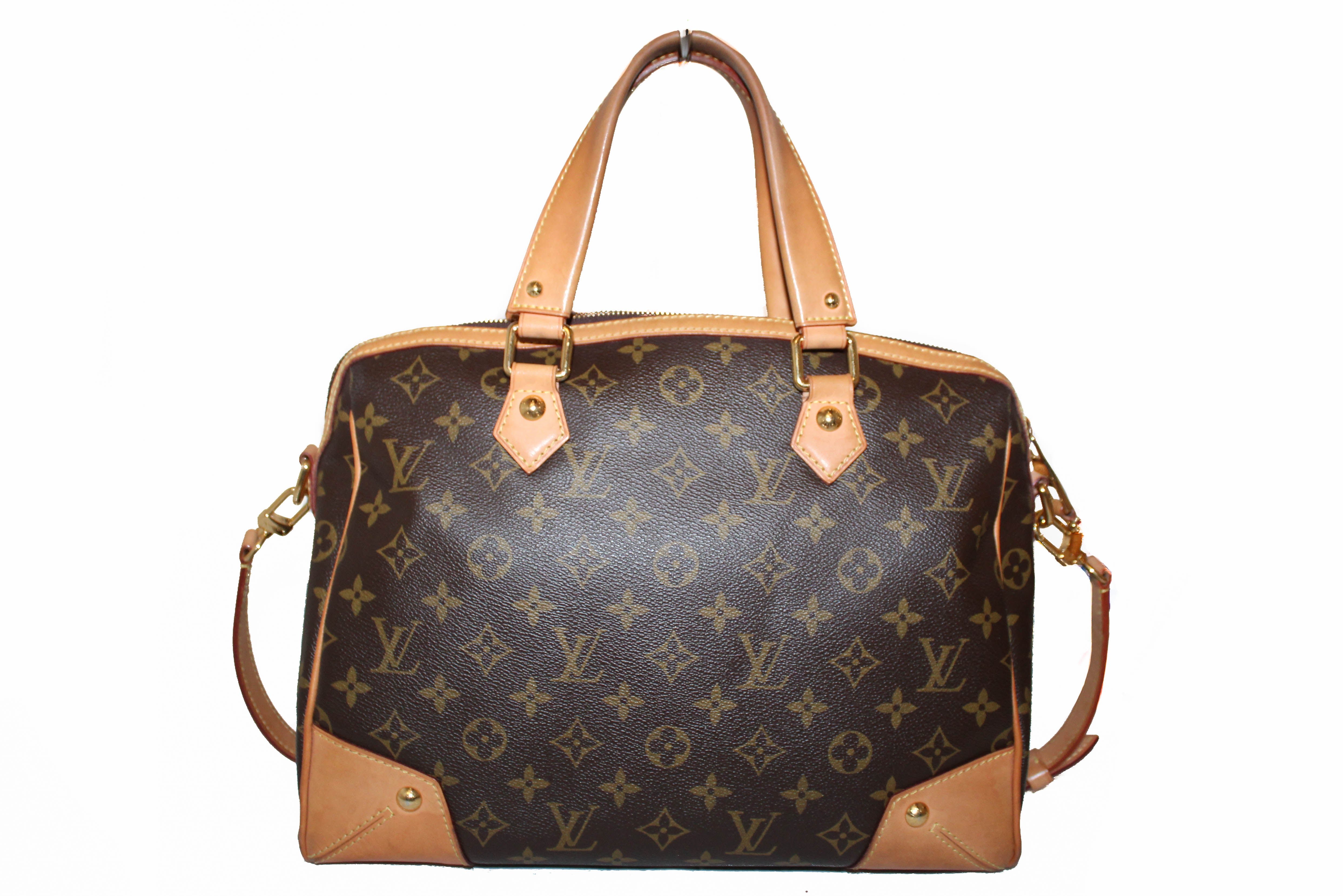 Authentic Louis Vuitton Classic Monogram Retiro Pm Handbagshoulder Ba 