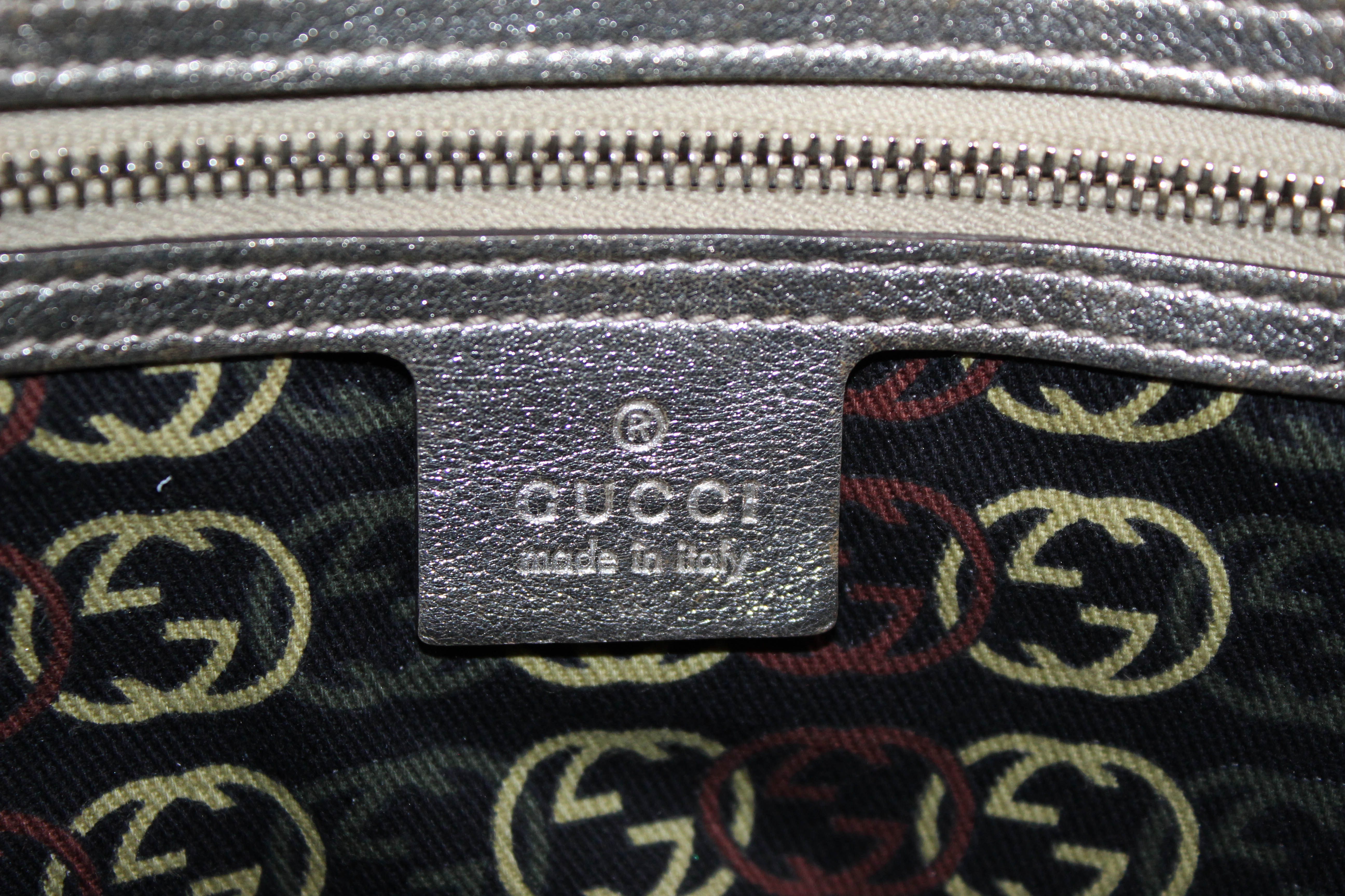 Authentic Gucci Metallic Gold Tote Shoulder Bag – Paris Station Shop