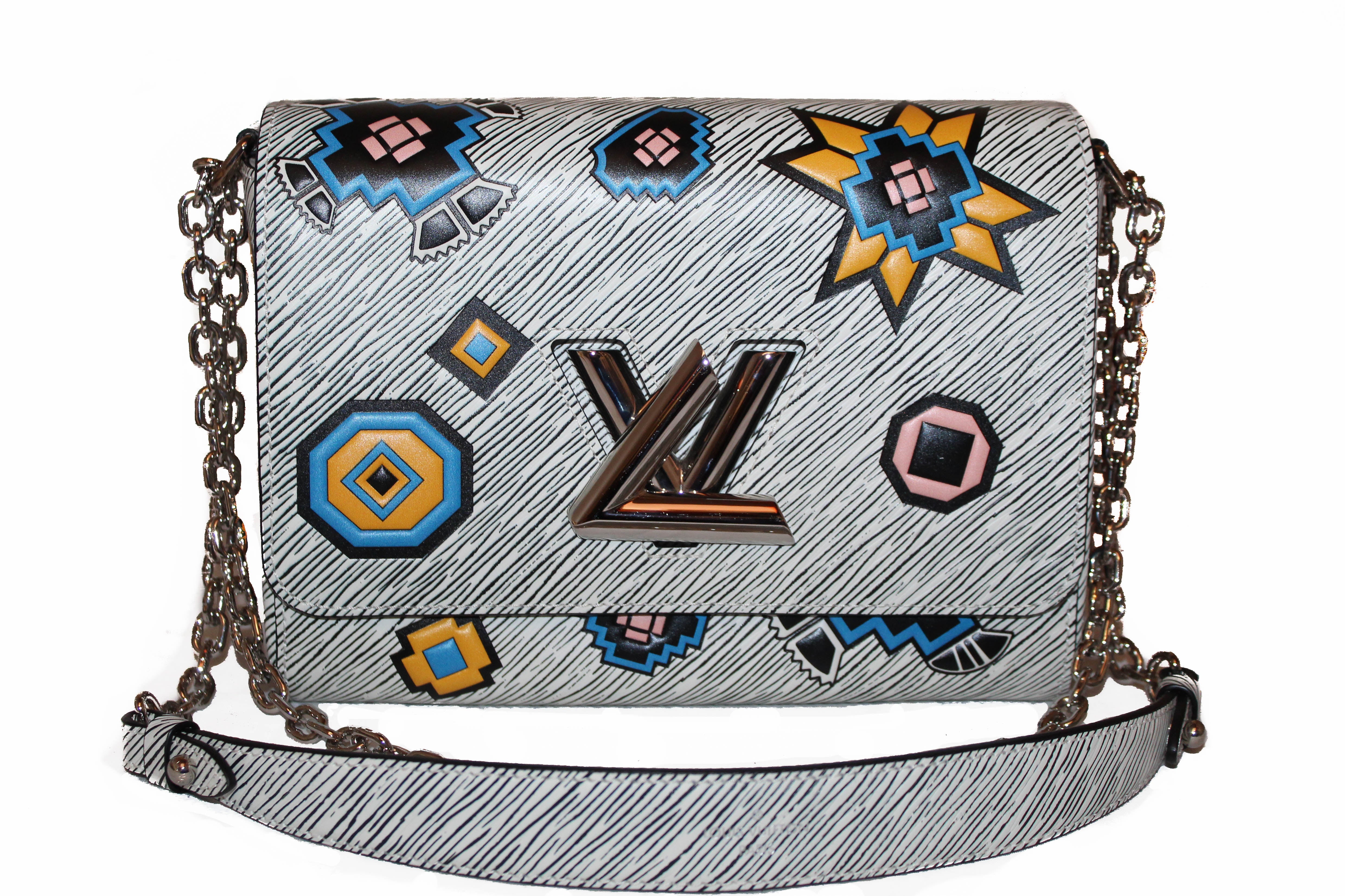 Louis Vuitton, Epi-Leather Twist Series Azteque Print