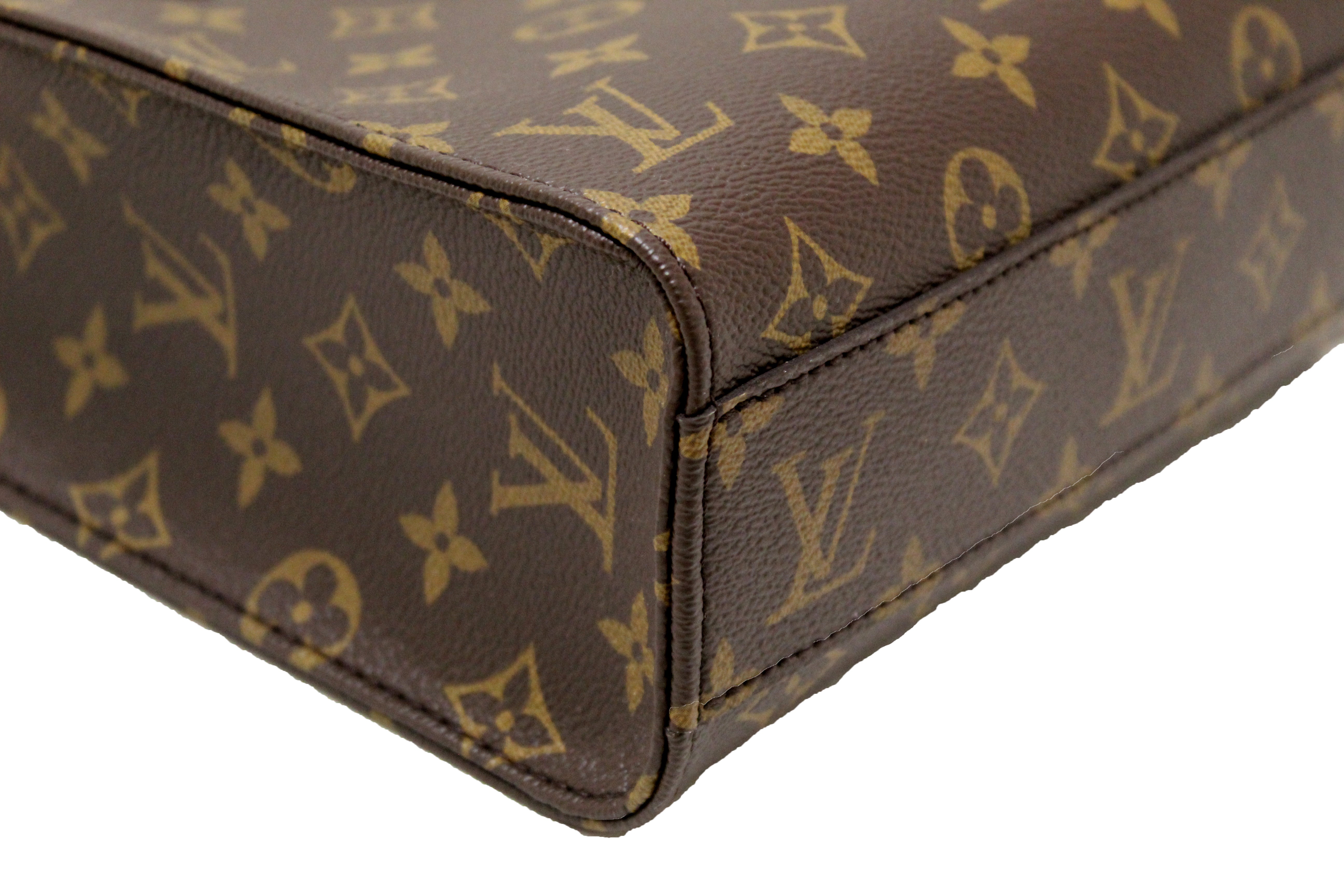 Authentic Louis Vuitton Classic Monogram Sac Plat BB Handbag – Paris ...