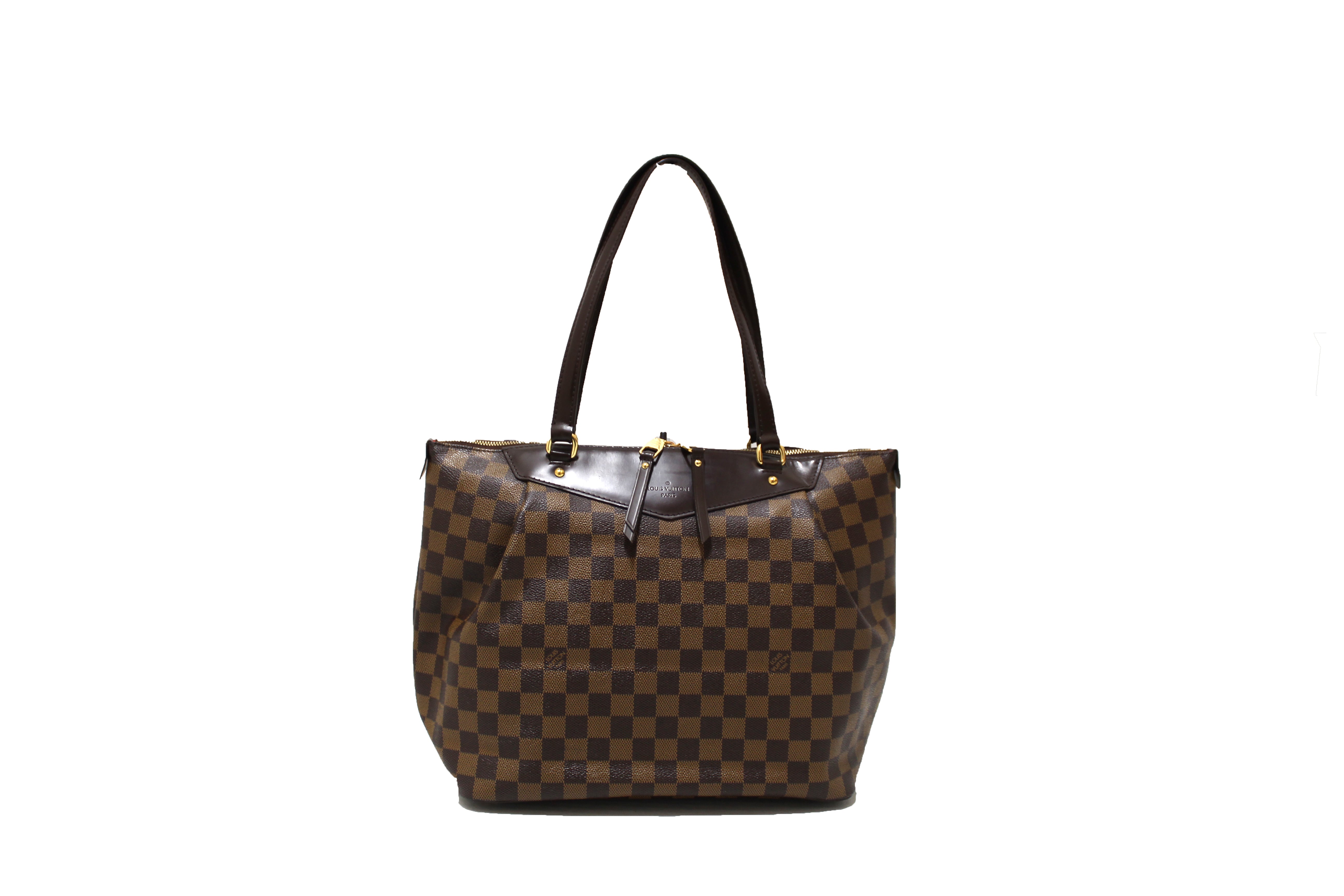 Louis Vuitton Westminster GM Damier Ebene Tote Shoulder Bag