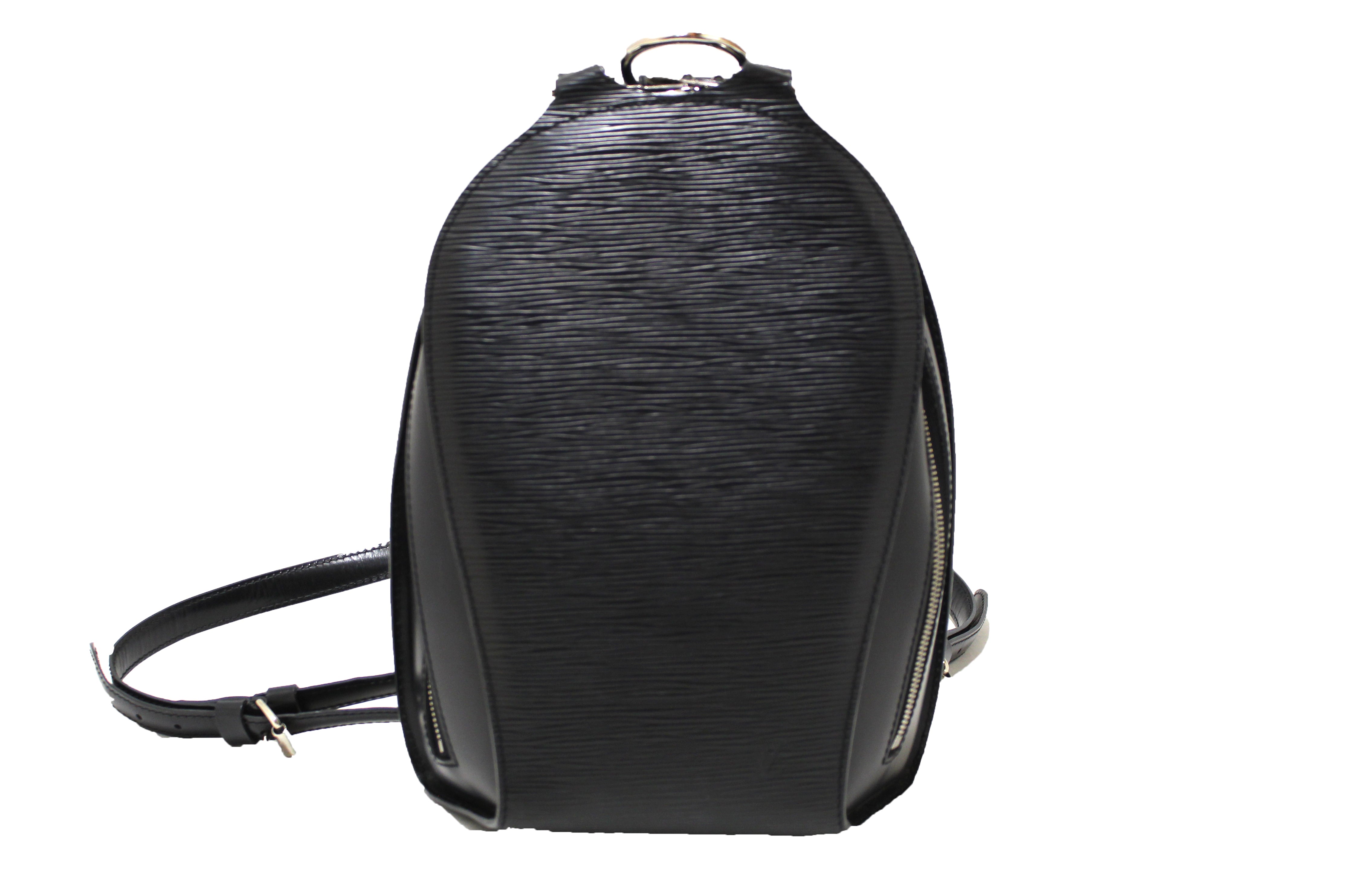 Mabillon leather backpack Louis Vuitton Grey in Leather - 18738220