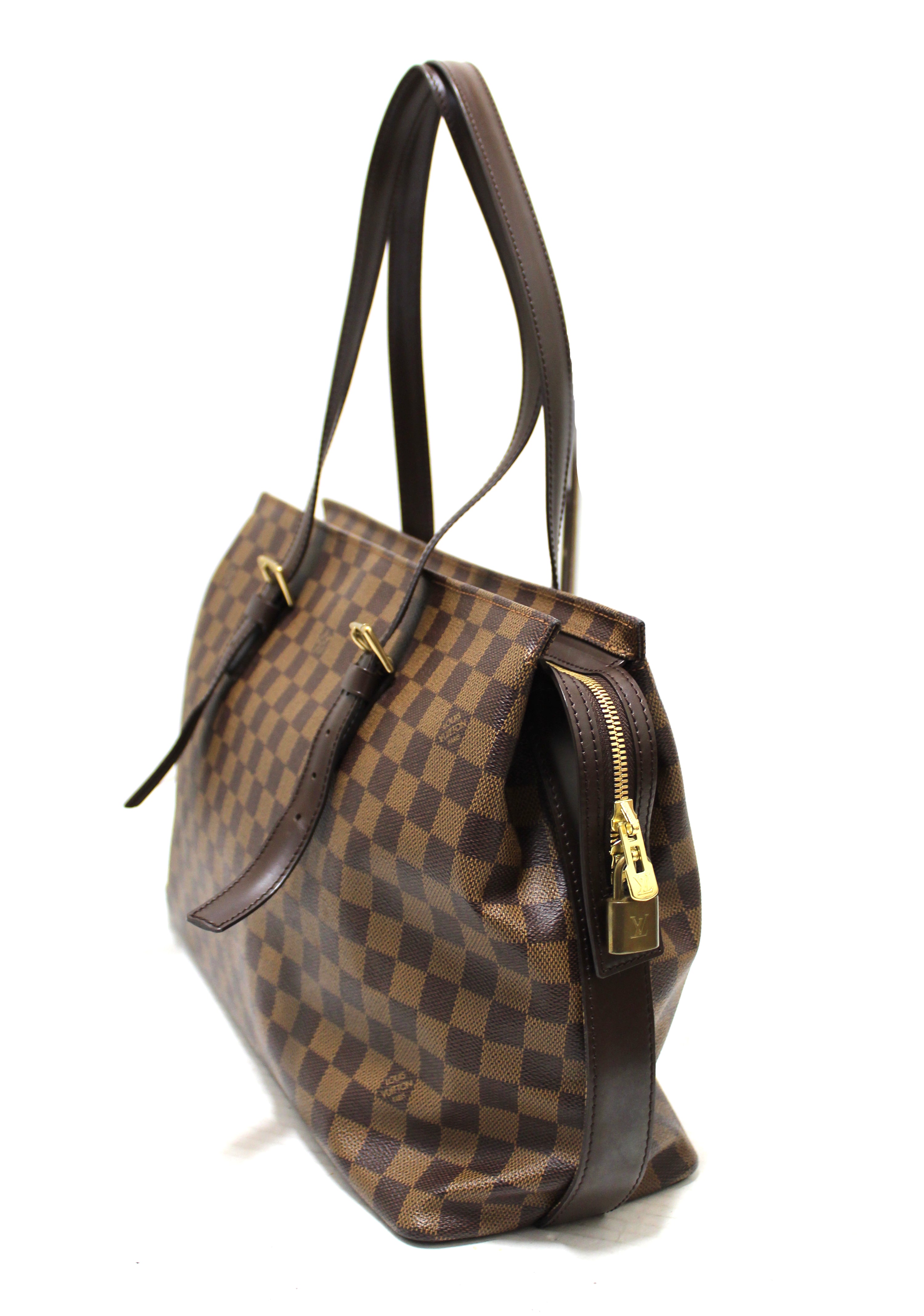 Authentic Louis Vuitton Damier Ebene Chelsea Tote Shoulder Bag – Paris ...