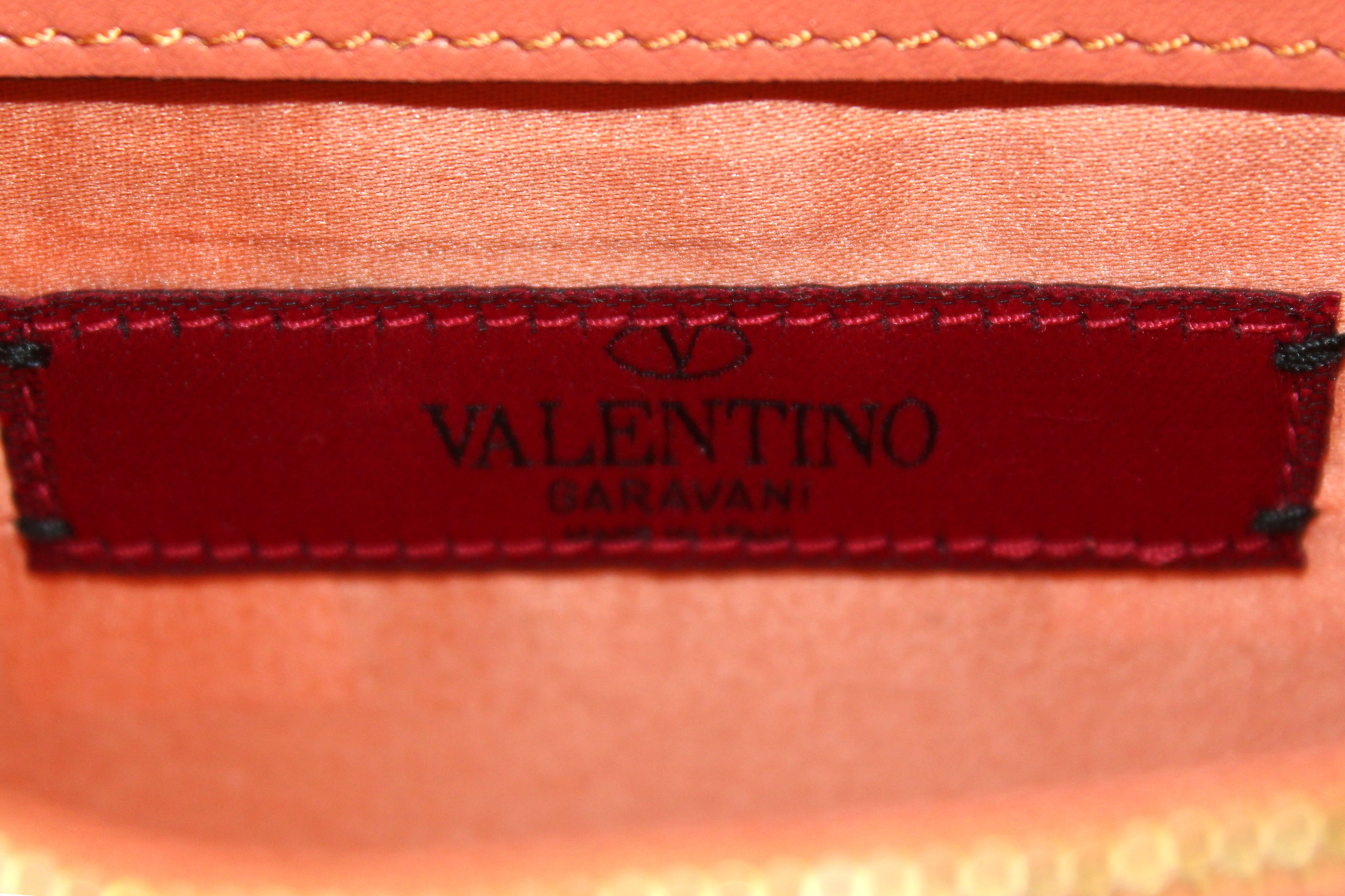 Authentic Valentino Rockstud Calfskin Pouch | forum.iktva.sa