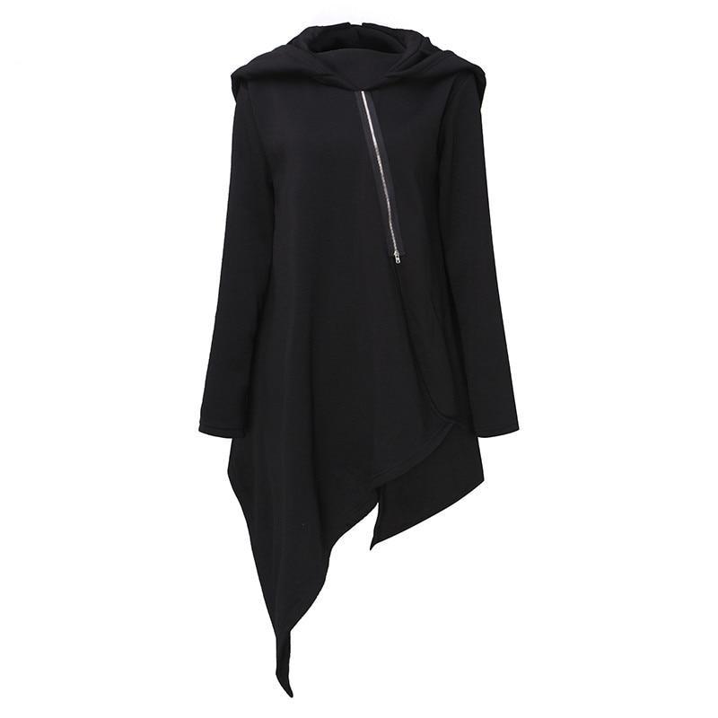 black gothic hoodie