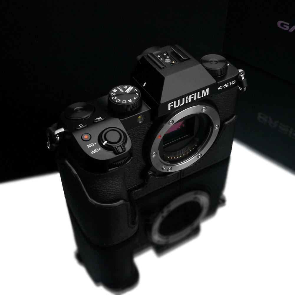 Gariz HG-X100VBR Brown Leather Camera Half Case for Fujifilm X100V