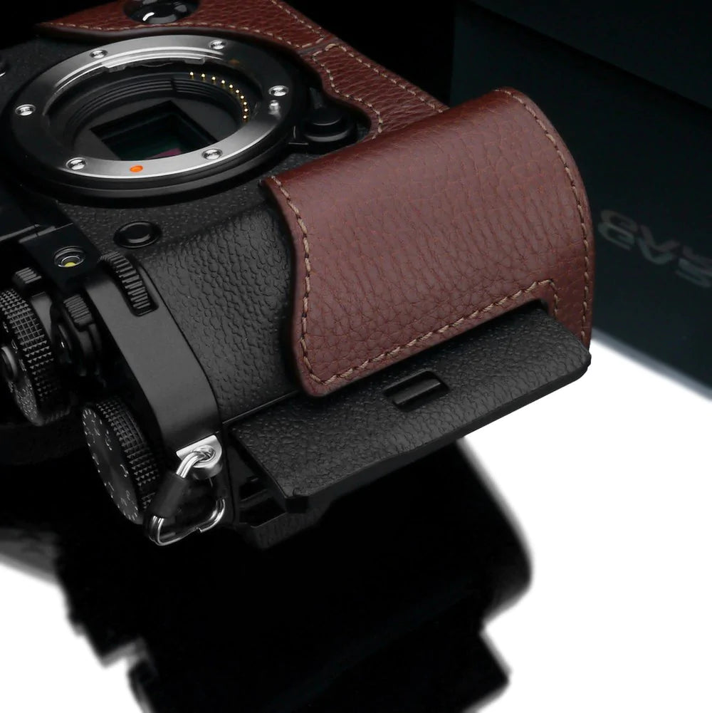 Validatie Telegraaf Kinderen Gariz XS-CHXT5BR Half Leather Case for Fujifilm X-T5 / XT5 (Brown)