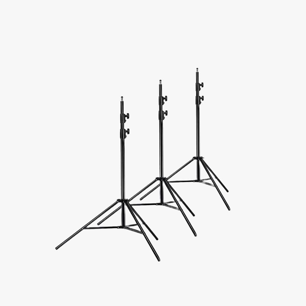 3 x 260cm Heavy Duty Light Stand Tripod - Spectrum product image