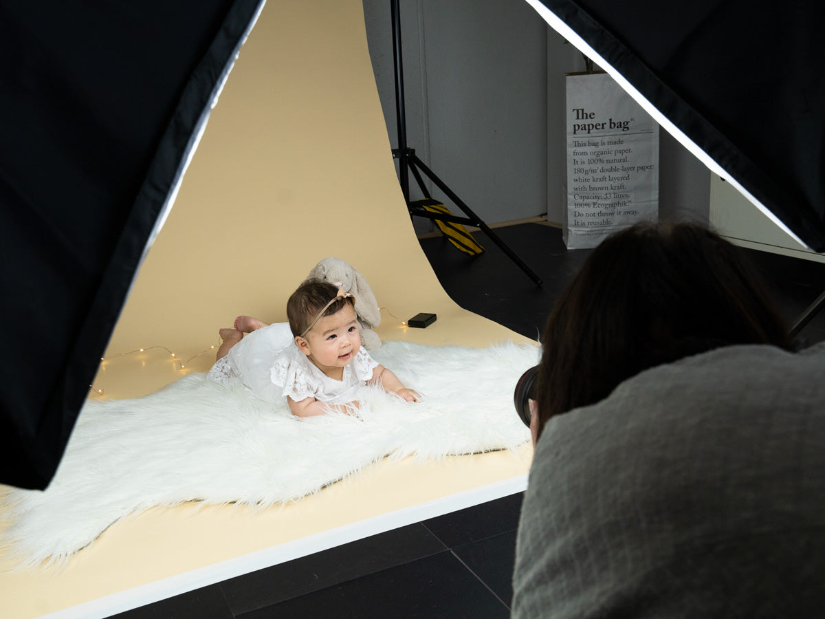 About Photographic Softboxes - Newborn Posing by Kelly Brown