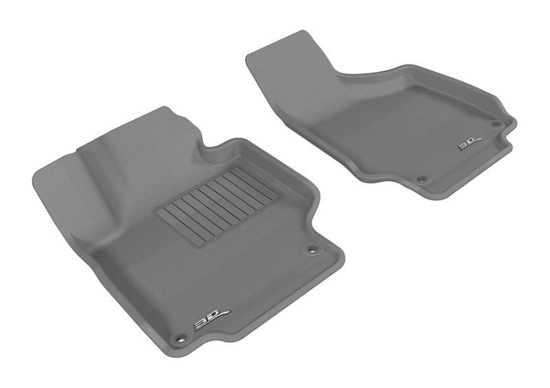 3D MAXpider 2008-2015 Audi TT/TTS Kagu 1st Row Floormat - Gray - L1AD02911501