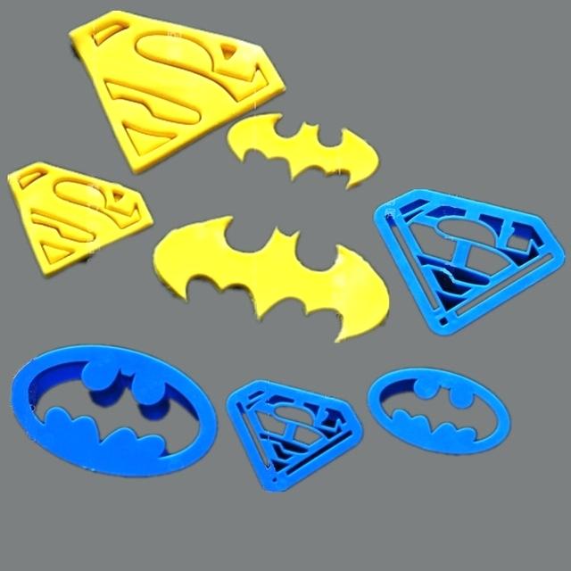 Batman Superman Cutters 4 pc — 