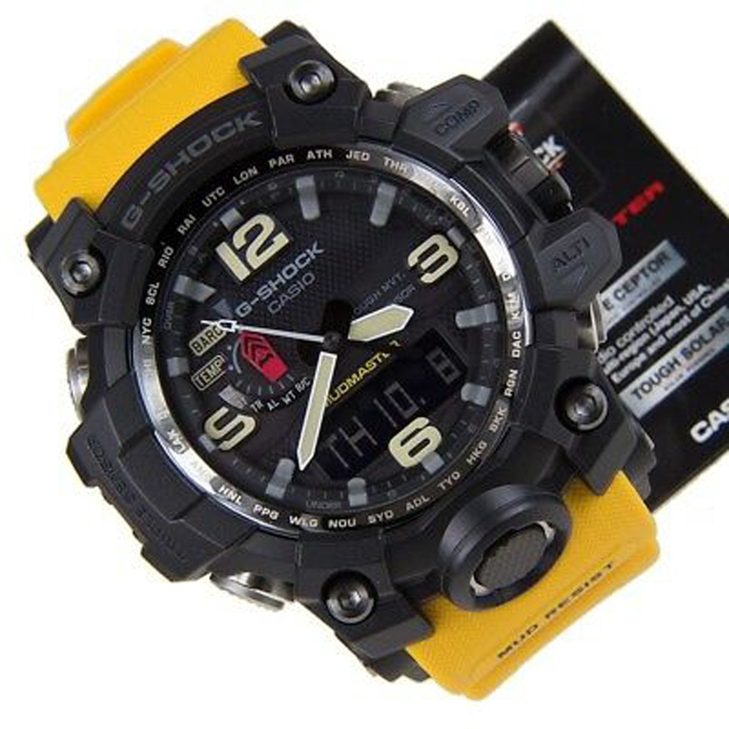 casio mudmaster yellow