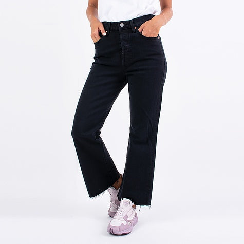 levi's ribcage crop flare jeans