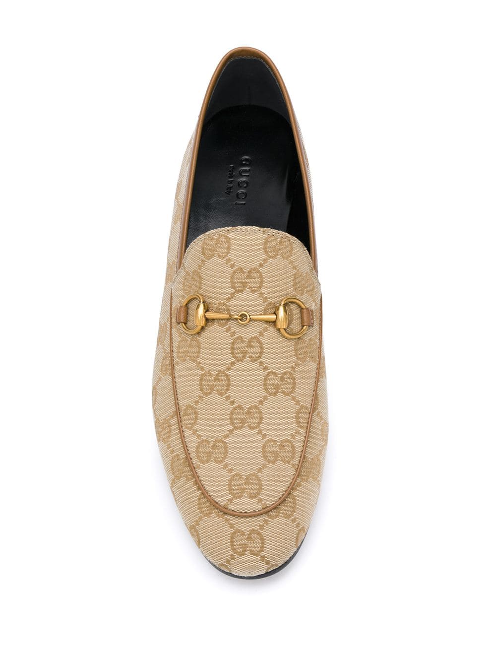 gucci canvas loafer