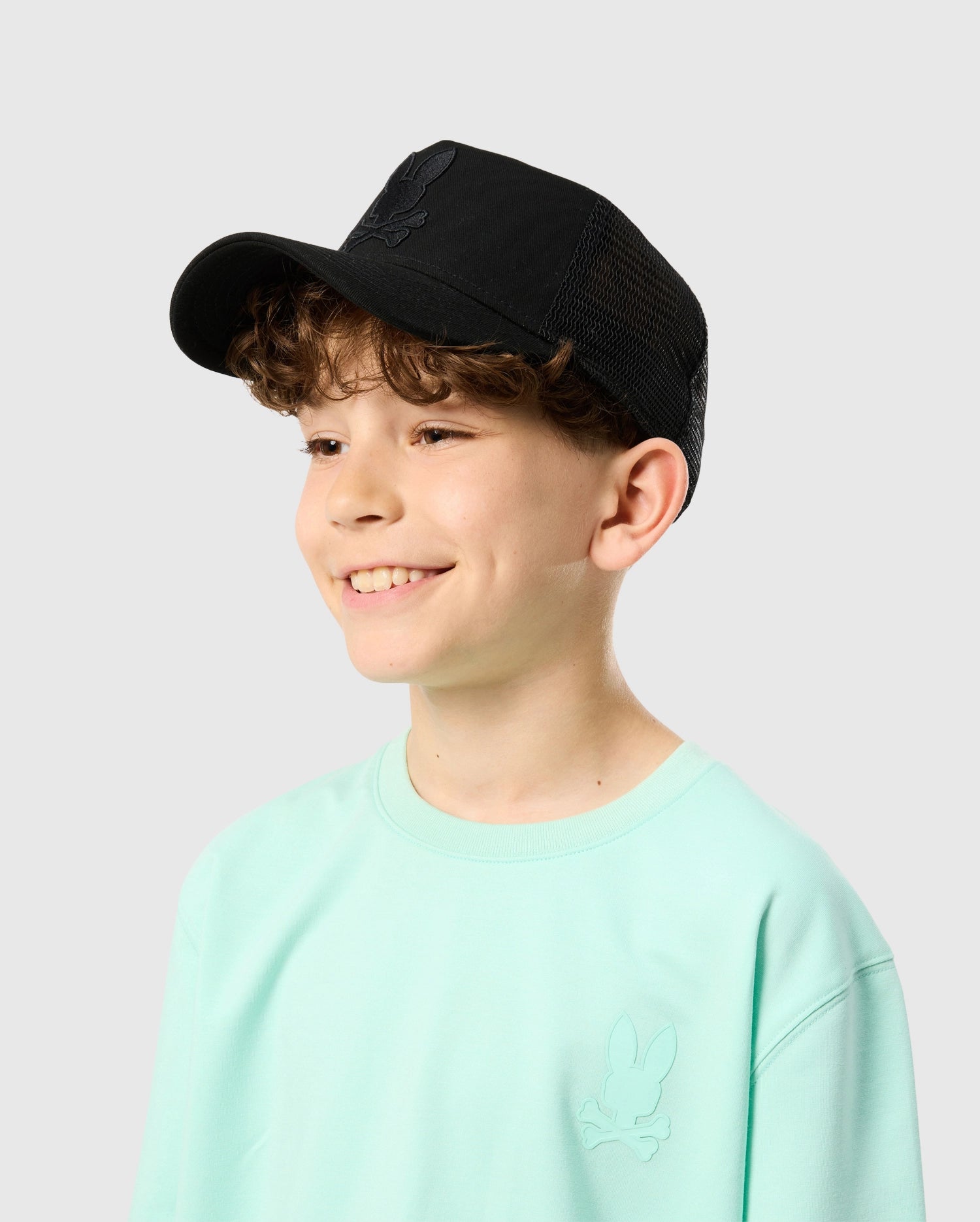 KIDS HOUSTON TRUCKER HAT - B0A550C2HT