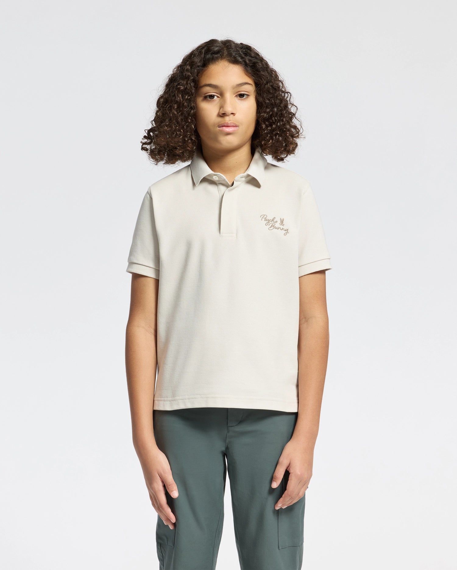 KIDS DESERT PIQUE POLO - B0K506F200