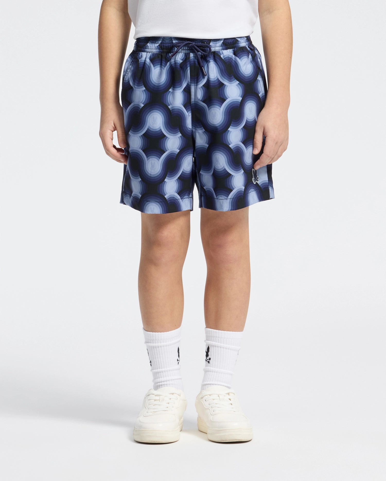 KIDS PAROS PRINTED SWIM TRUNK - B0W450F200