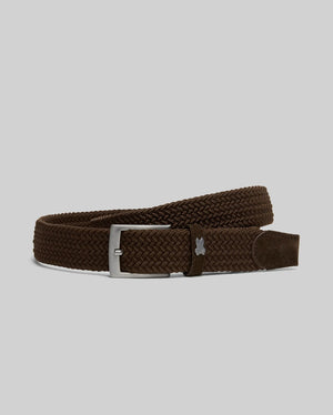 MENS STRETCH BRAIDED BELT - B6A890F200 - Psycho Bunny