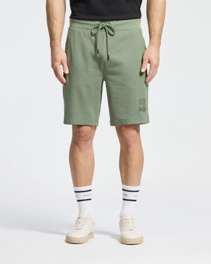 MENS LEVANZO FRENCH TERRY SWEATSHORT - B6R578F200 - Psycho Bunny